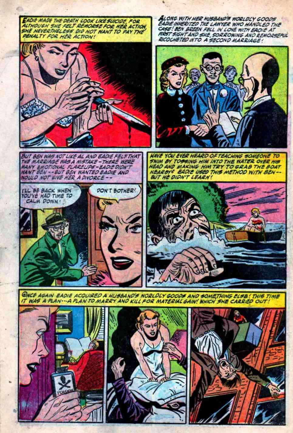 Read online Weird Mysteries (1952) comic -  Issue #11 - 10