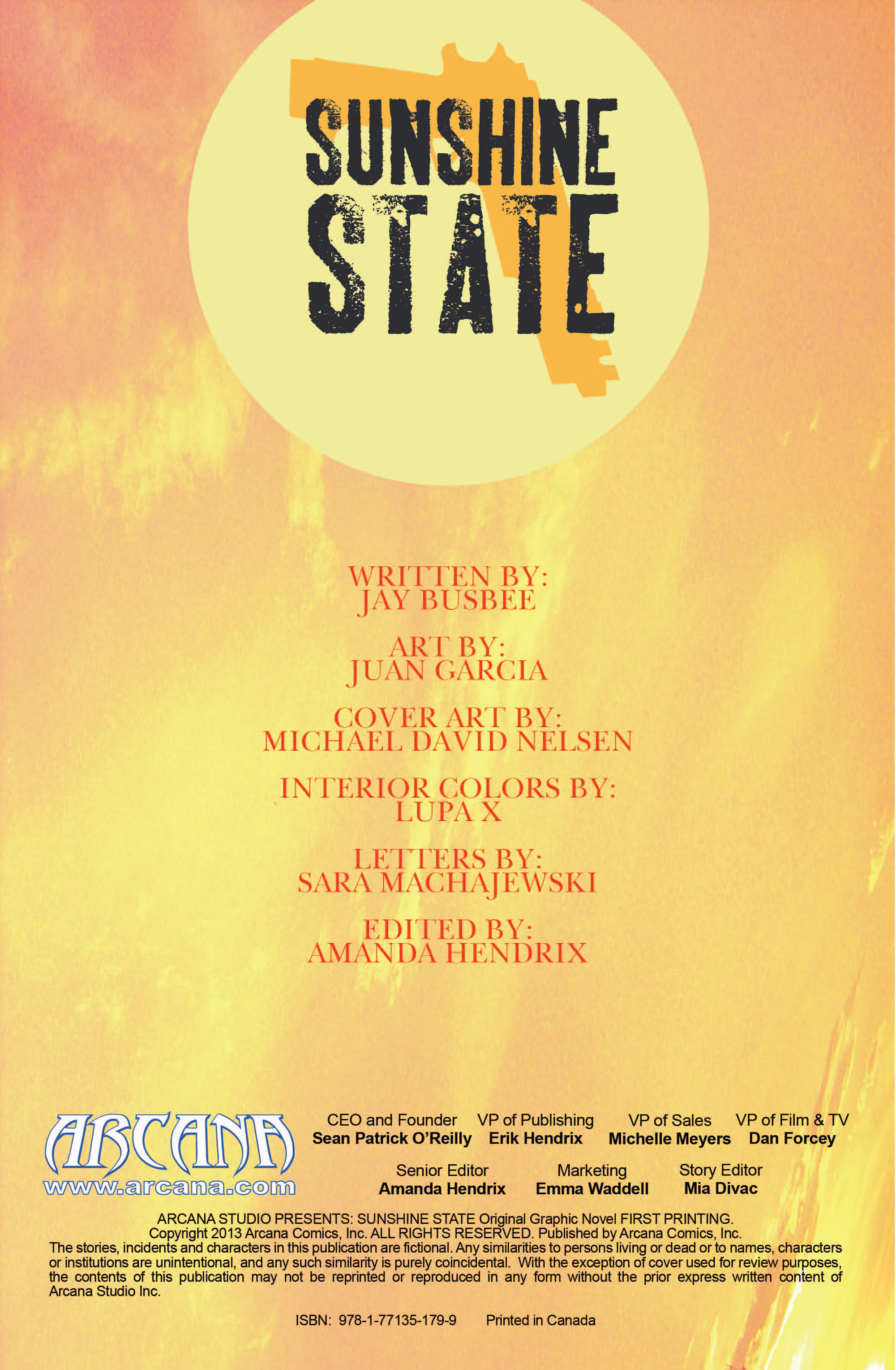 Read online Sunshine State comic -  Issue # TPB - 2