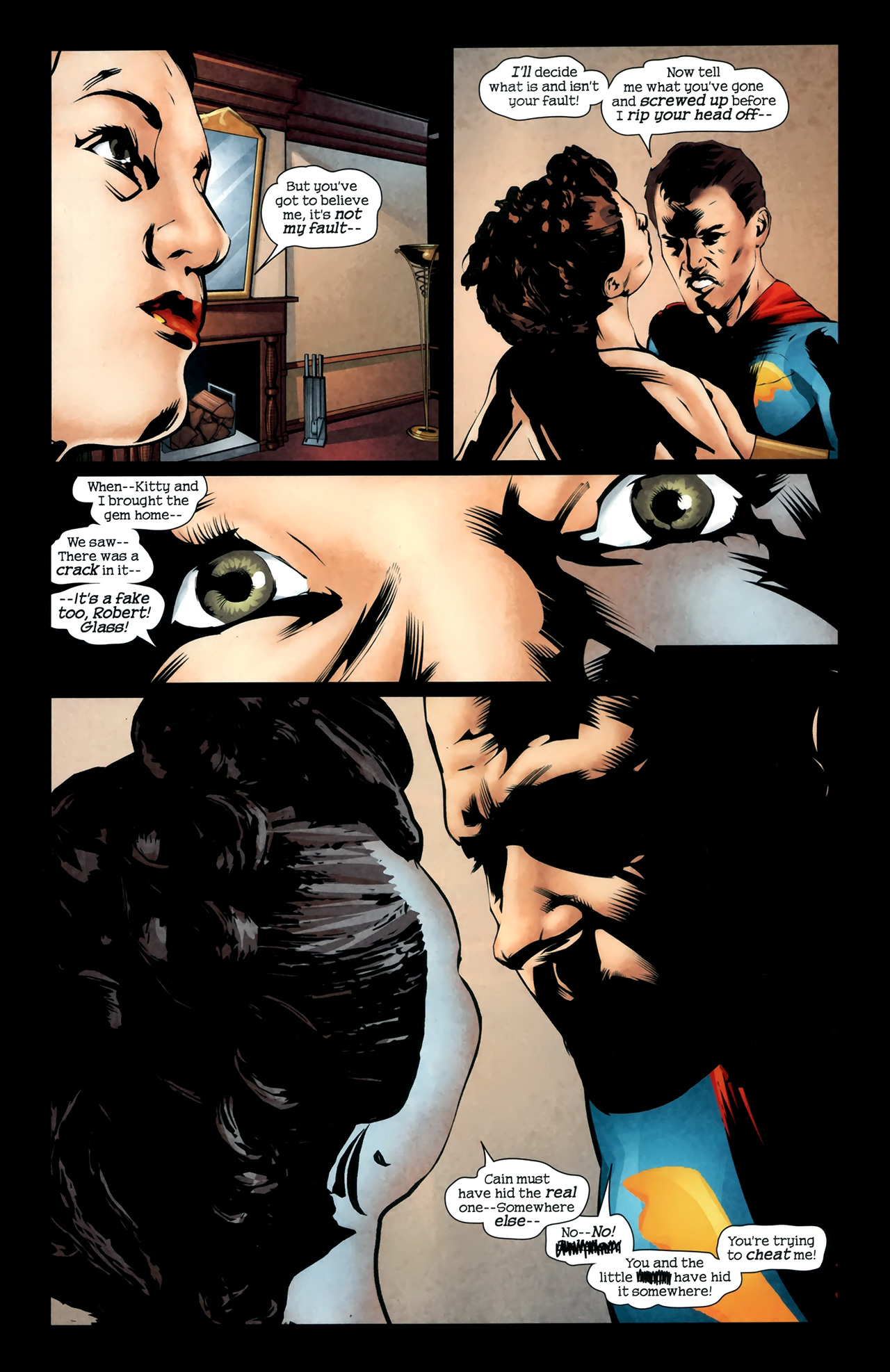 Read online X-Men Noir: Mark of Cain comic -  Issue #4 - 17