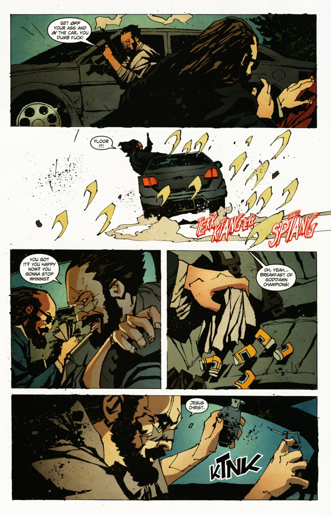 Read online Kane & Lynch comic -  Issue #4 - 4