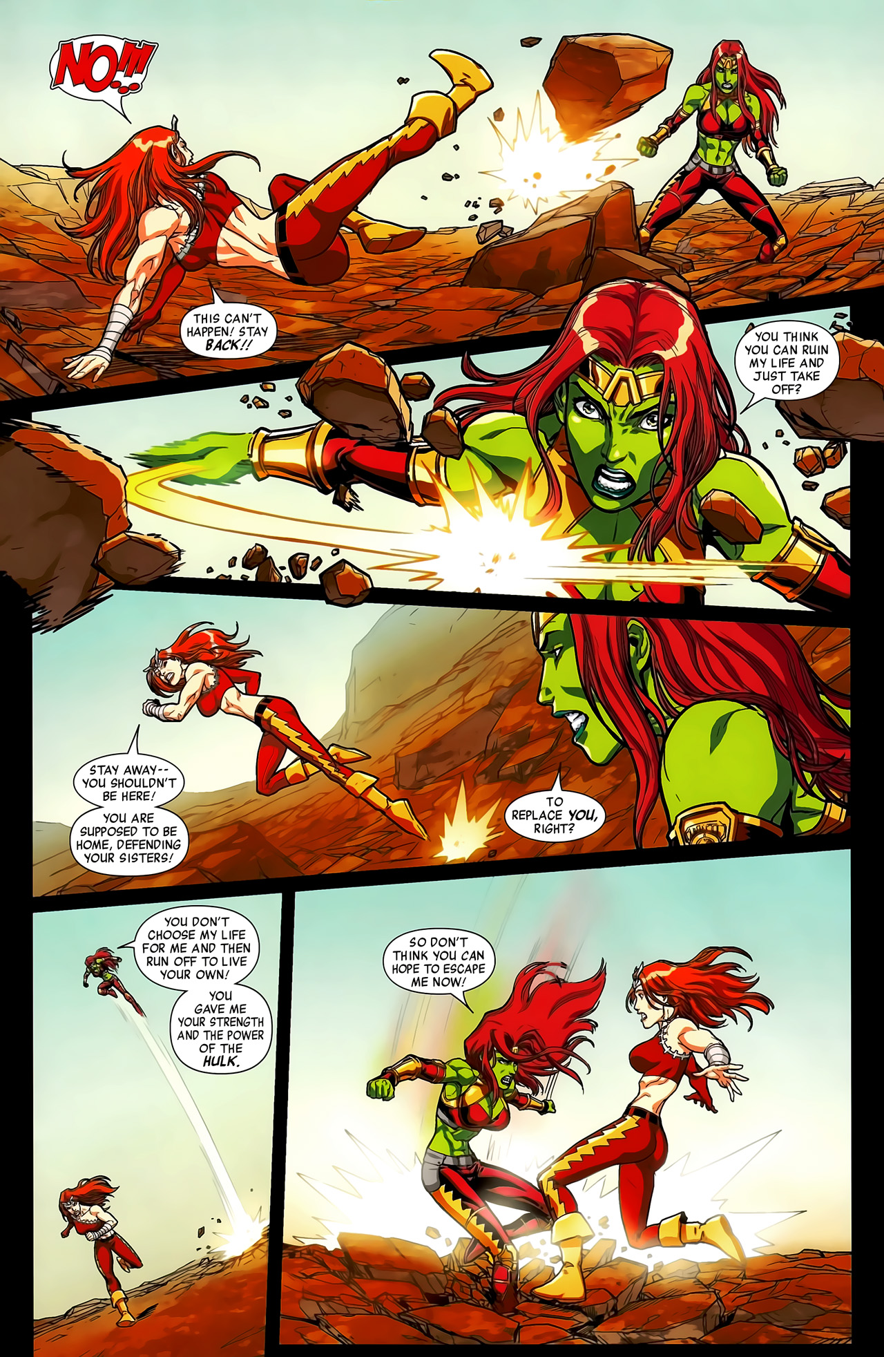 Read online Fall of the Hulks: The Savage She-Hulks comic -  Issue #1 - 6