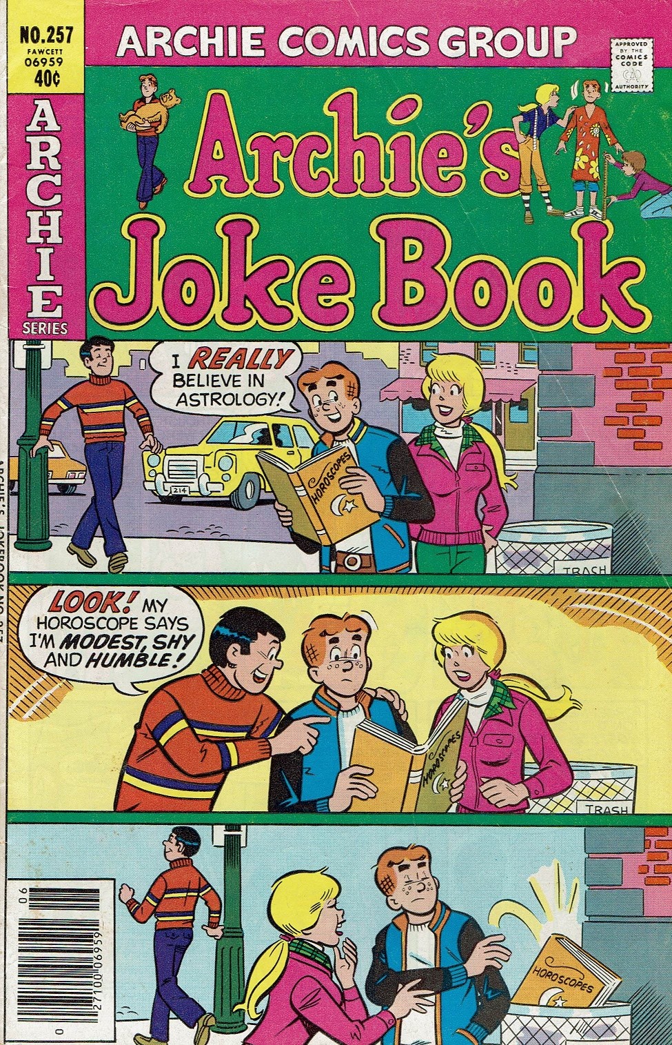 Read online Archie's Joke Book Magazine comic -  Issue #257 - 1