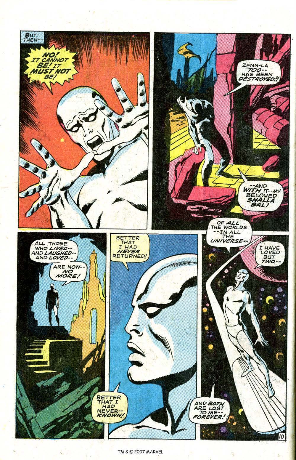 Read online Silver Surfer (1968) comic -  Issue #6 - 12