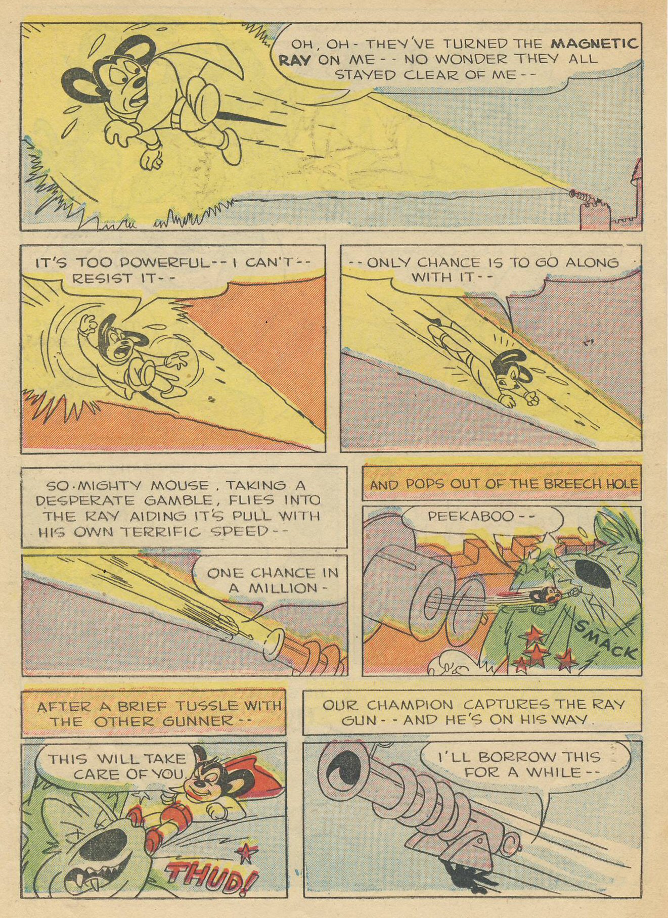 Read online Paul Terry's Mighty Mouse Comics comic -  Issue #66 - 22