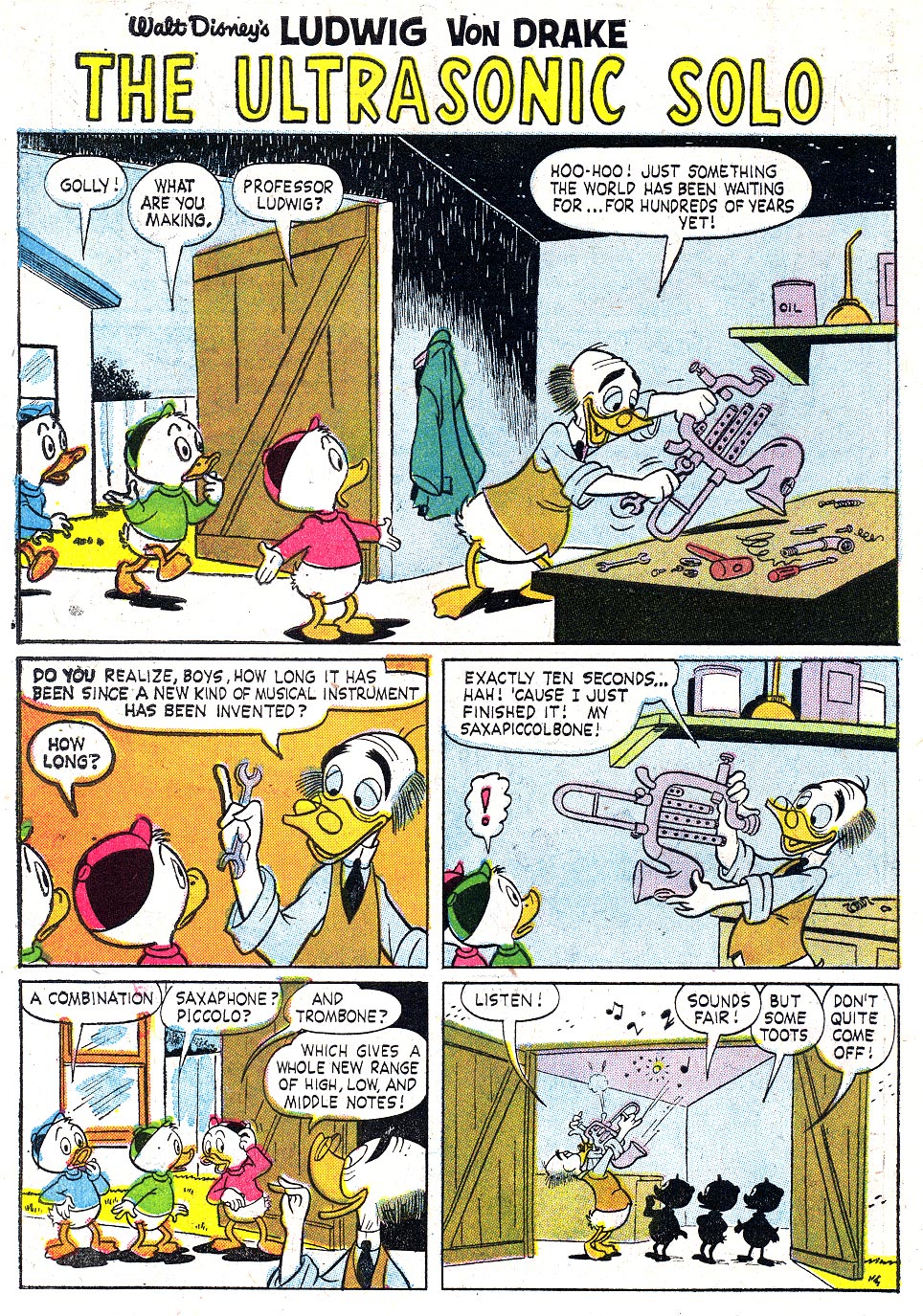 Read online Walt Disney's Ludwig Von Drake comic -  Issue #2 - 30