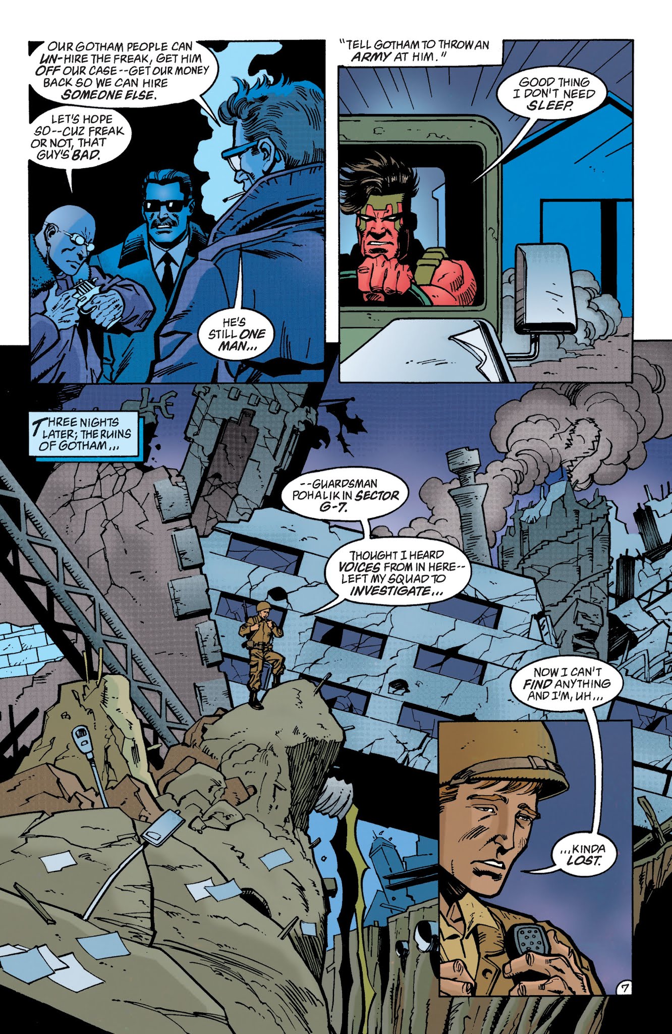 Read online Batman: Road To No Man's Land comic -  Issue # TPB 1 - 197