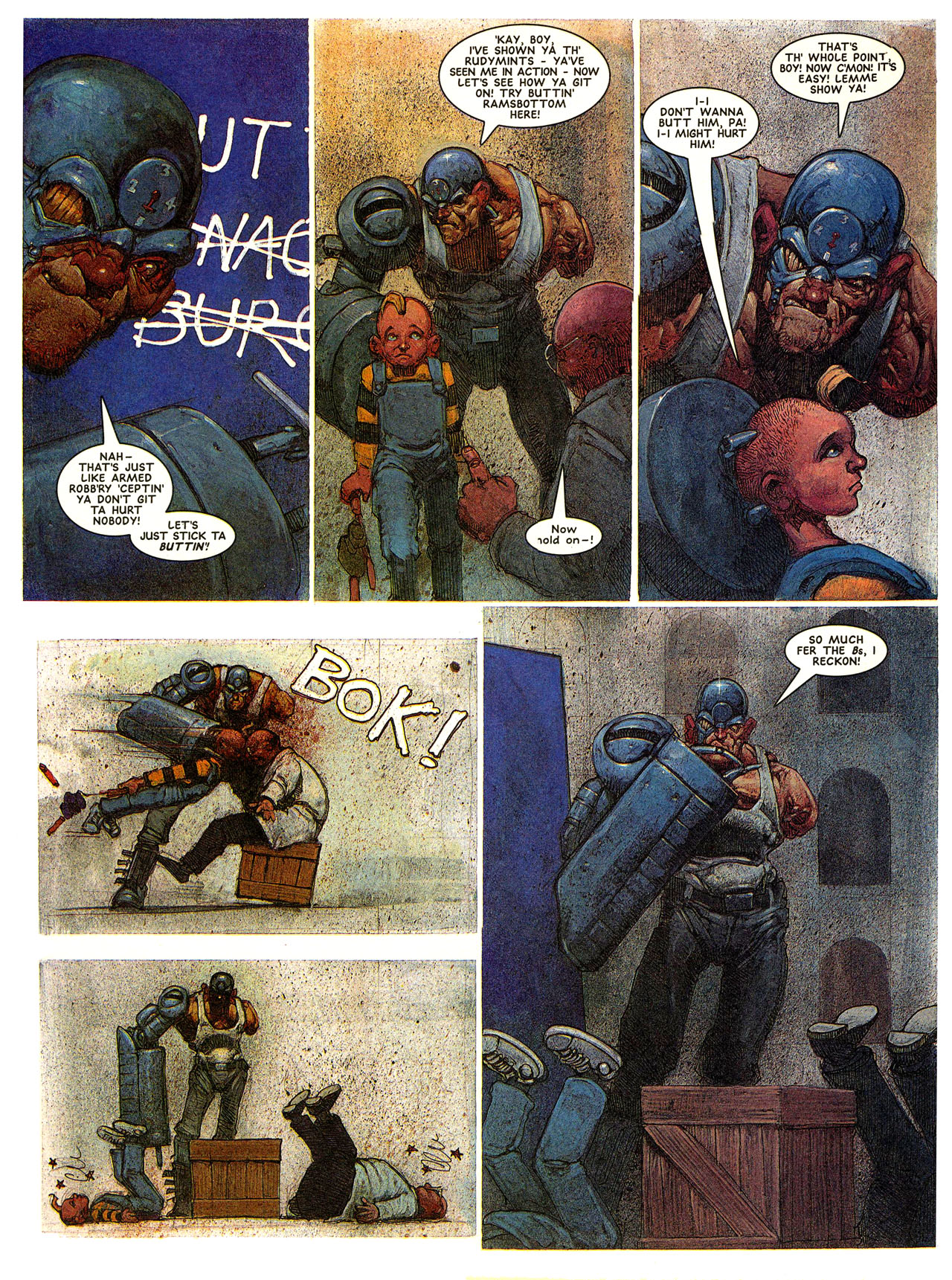 Read online Judge Dredd: The Megazine (vol. 2) comic -  Issue #69 - 25
