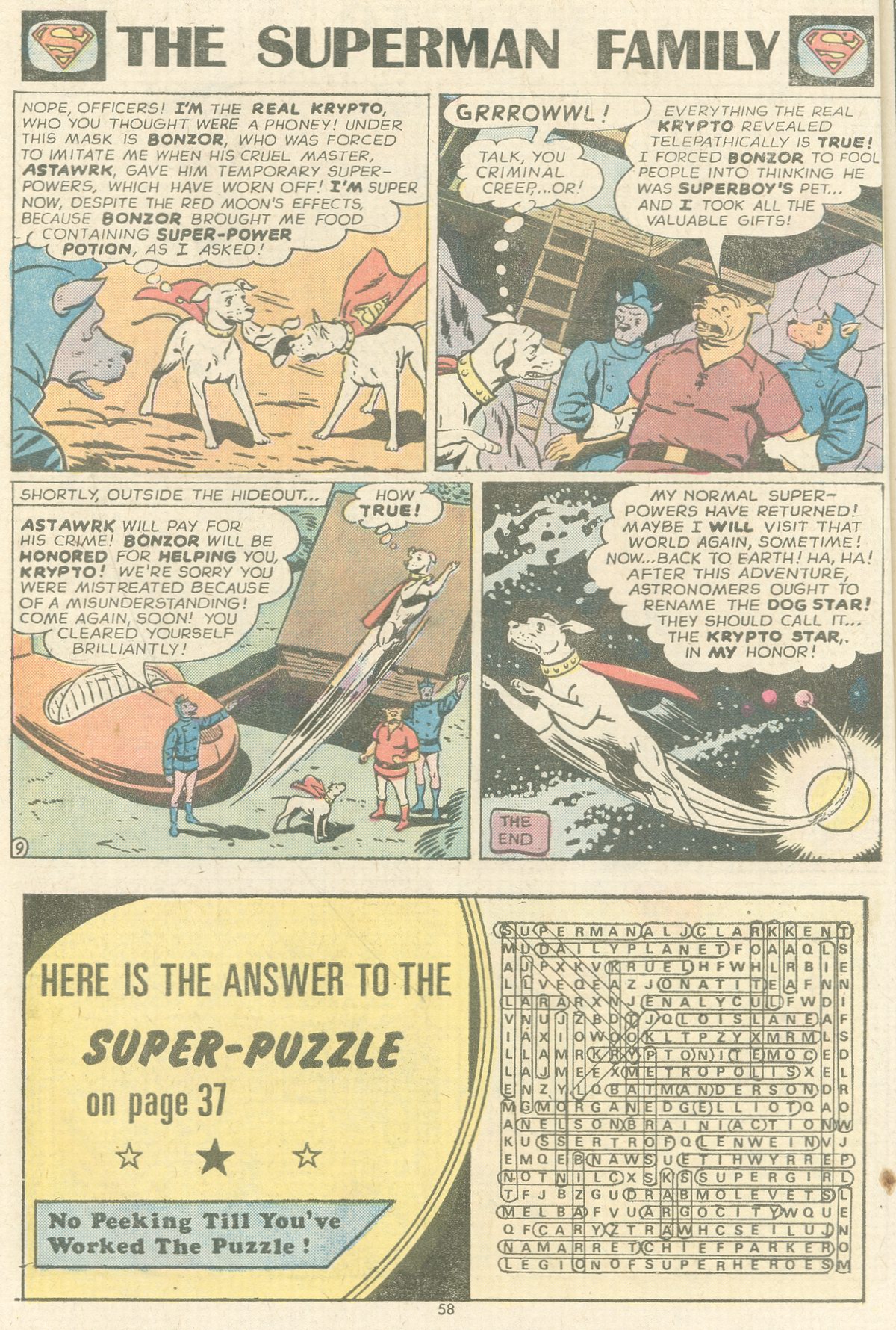 Read online The Superman Family comic -  Issue #168 - 59