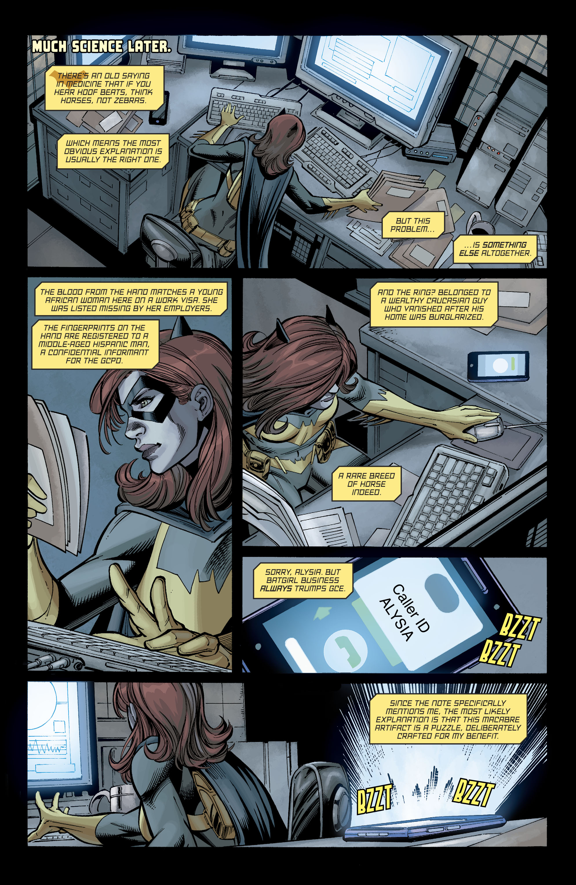 Read online Batgirl (2016) comic -  Issue #34 - 13