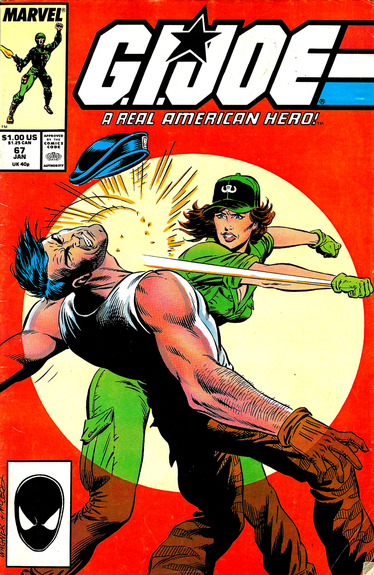 Read online G.I. Joe: A Real American Hero comic -  Issue #67 - 1