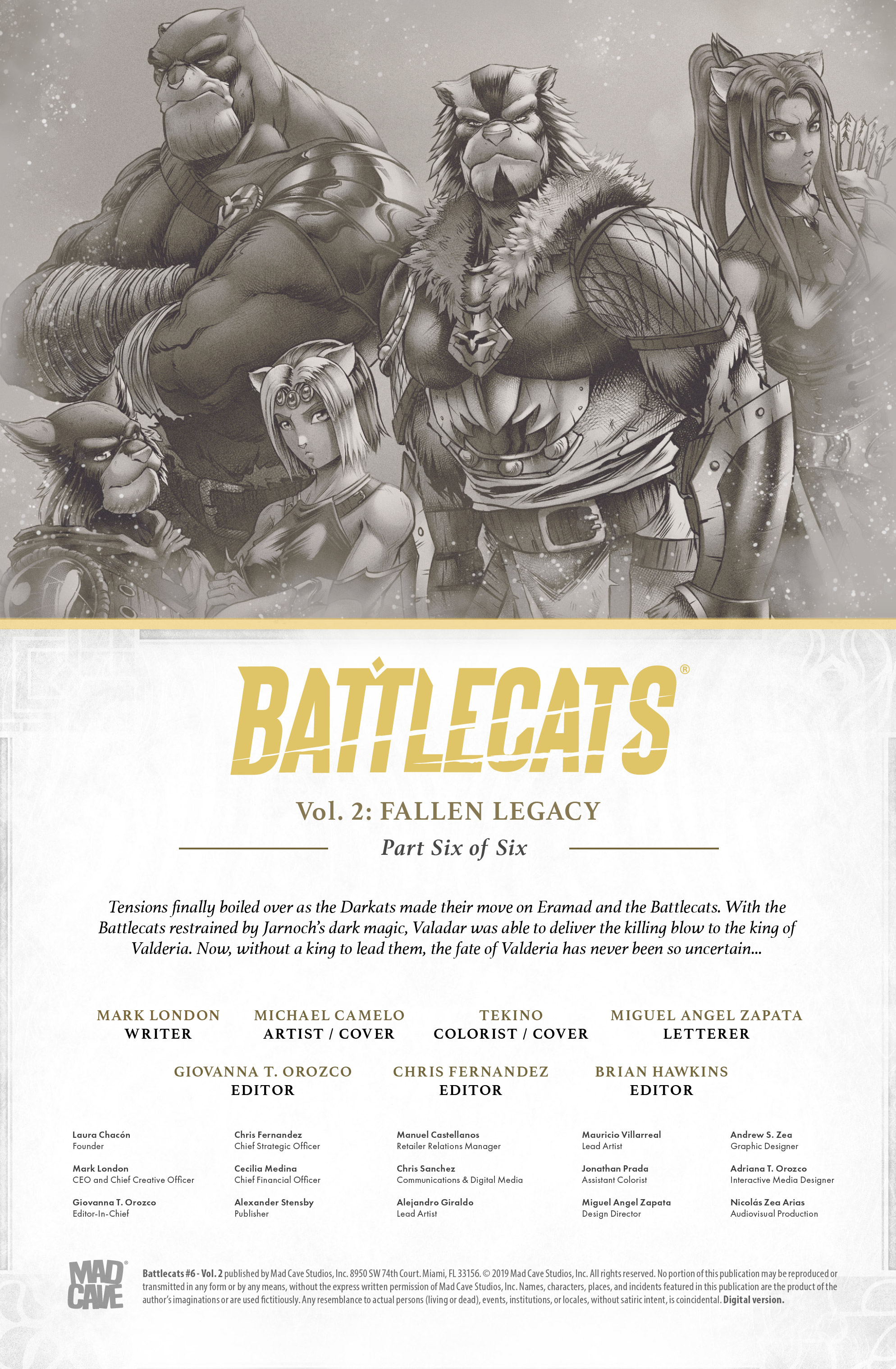 Read online Battlecats (2019) comic -  Issue #6 - 2