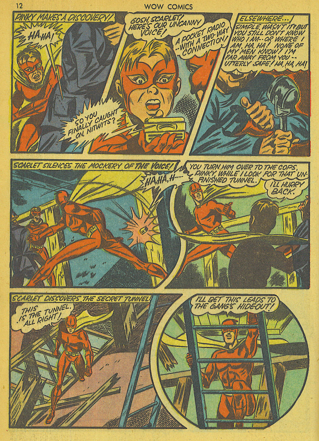 Read online Wow Comics comic -  Issue #6 - 12