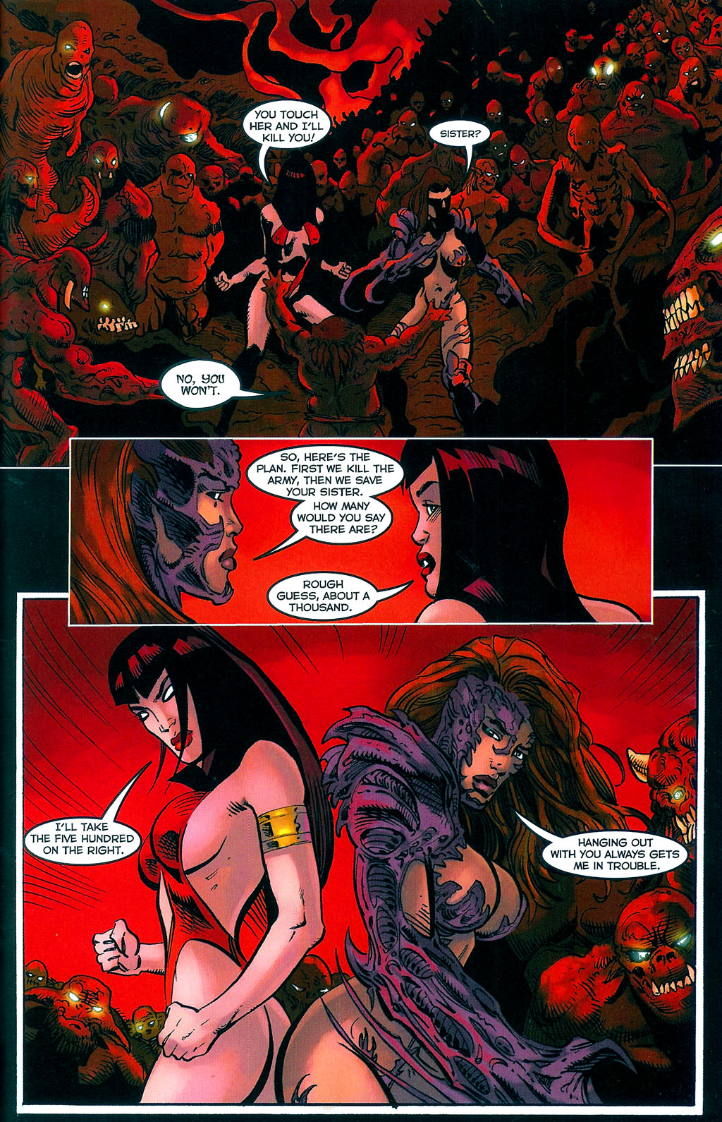 Read online Vampirella/Witchblade: Union of the Damned comic -  Issue # Full - 18
