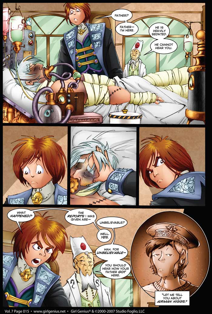 Read online Girl Genius (2002) comic -  Issue #7 - 15