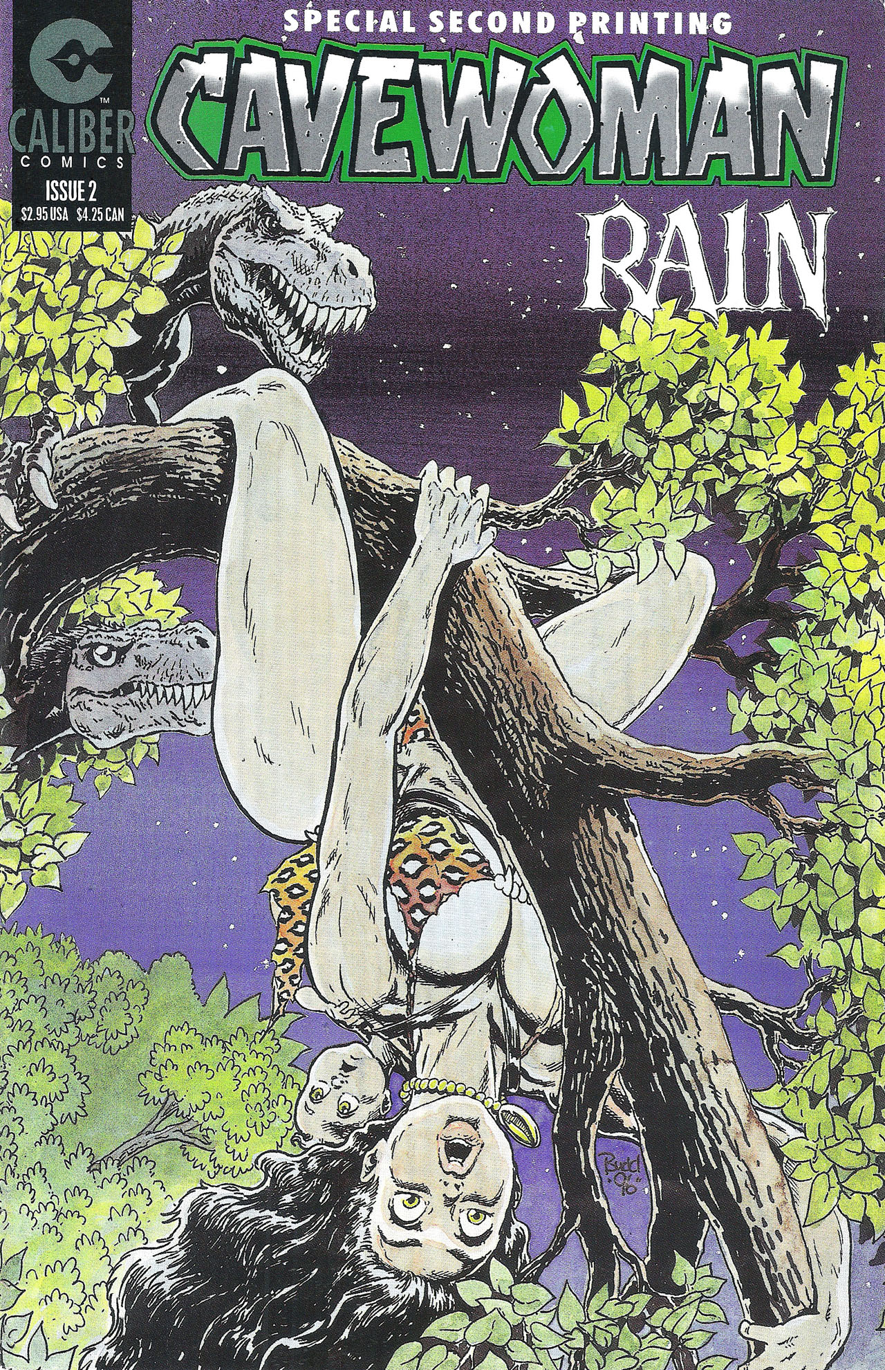 Read online Cavewoman: Rain comic -  Issue #2 - 1