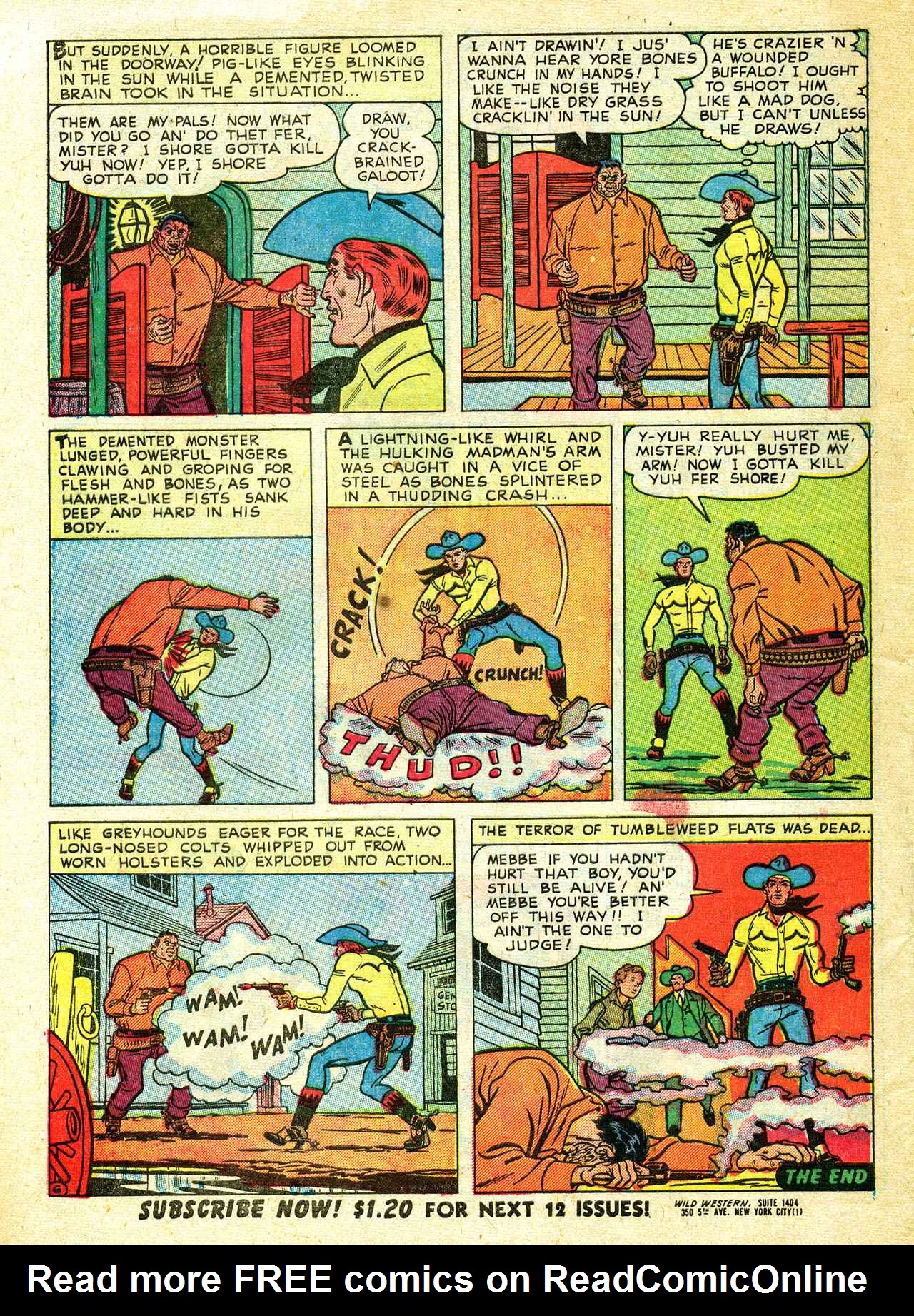 Read online Wild Western comic -  Issue #17 - 32