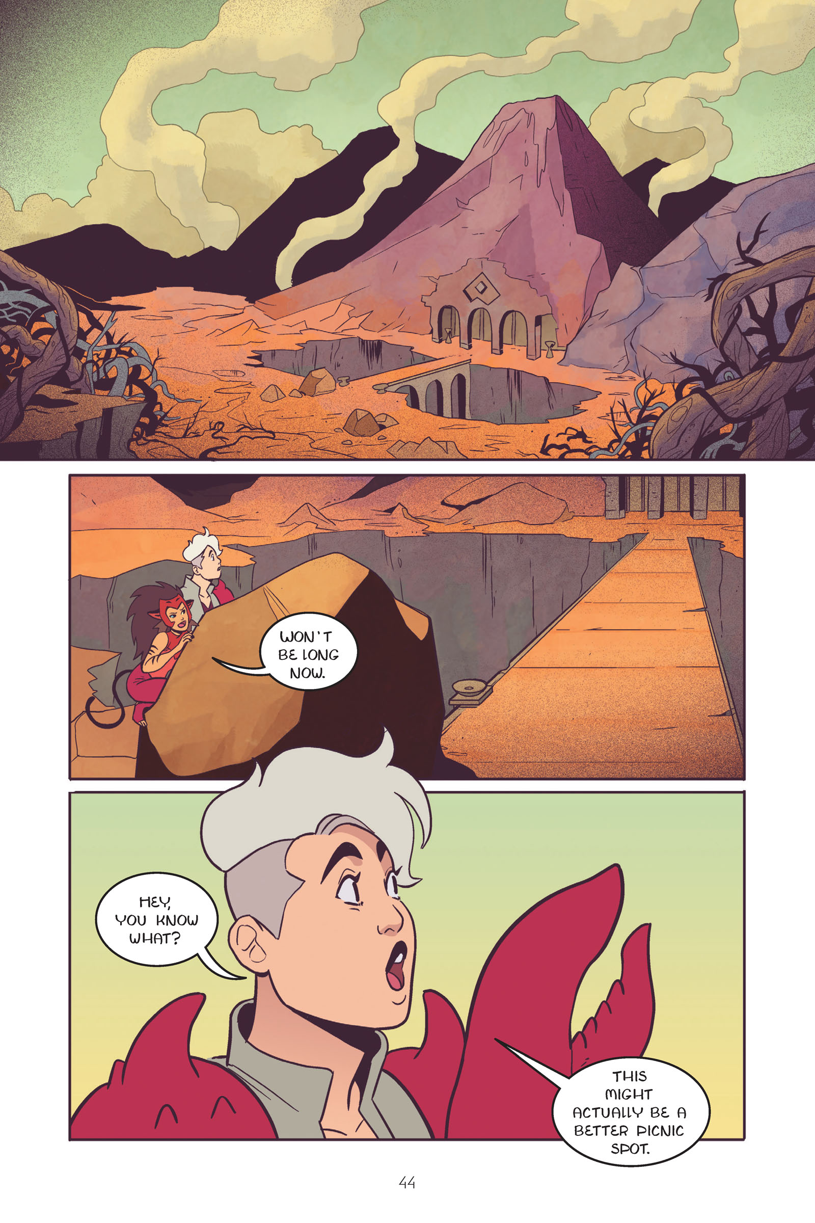 Read online She-Ra and the Princesses of Power: Legend of the Fire Princess comic -  Issue # TPB - 46
