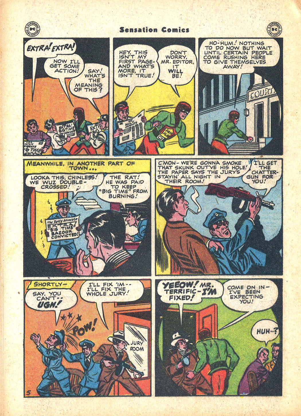 Read online Sensation (Mystery) Comics comic -  Issue #63 - 36