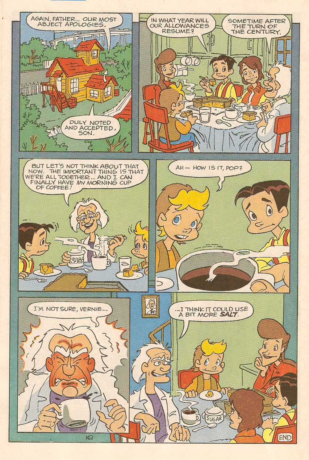 Read online Back to the Future (1991) comic -  Issue #4 - 25