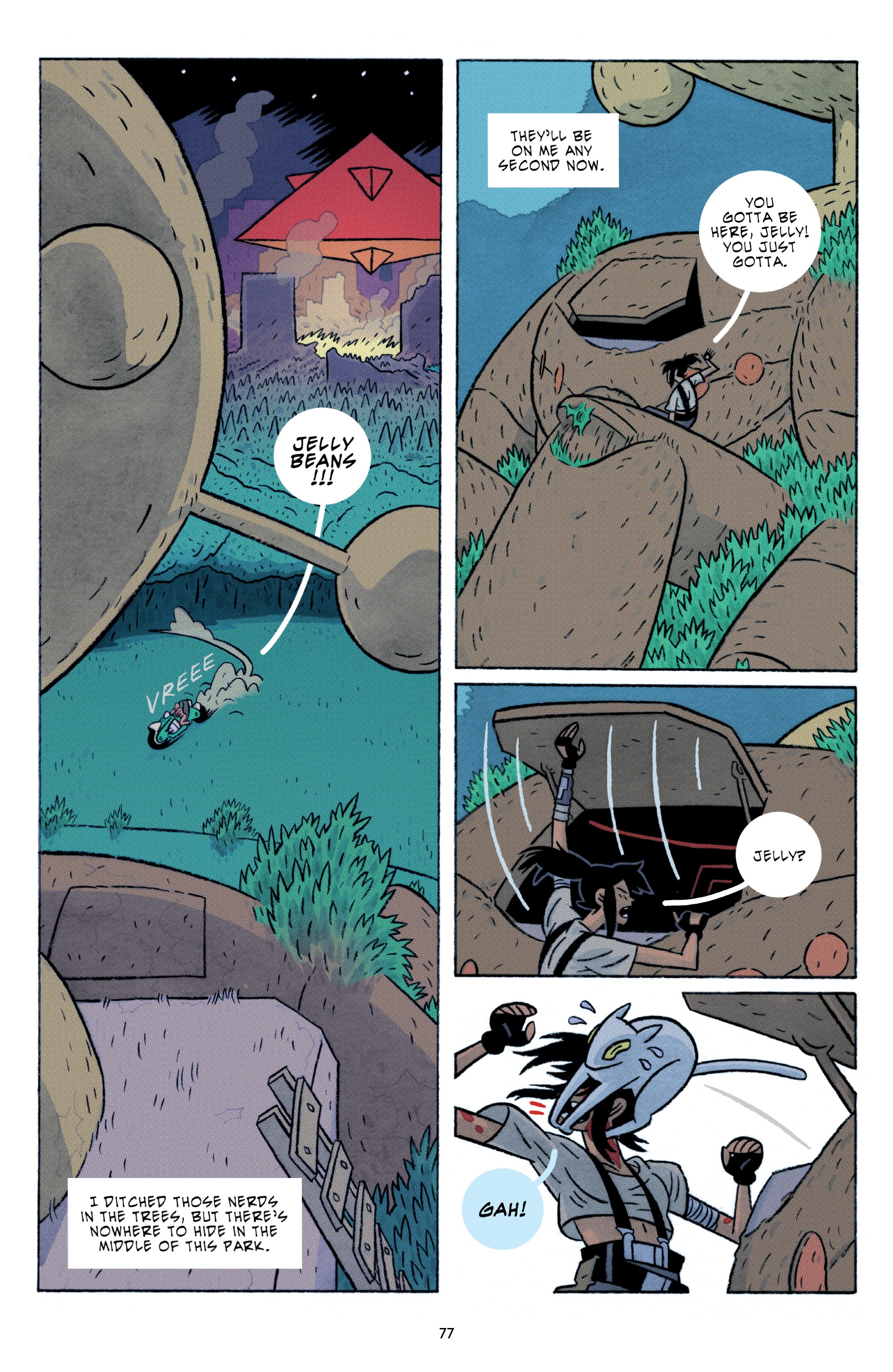 Read online ApocalyptiGirl: An Aria for the End Times (2020) comic -  Issue # TPB - 79