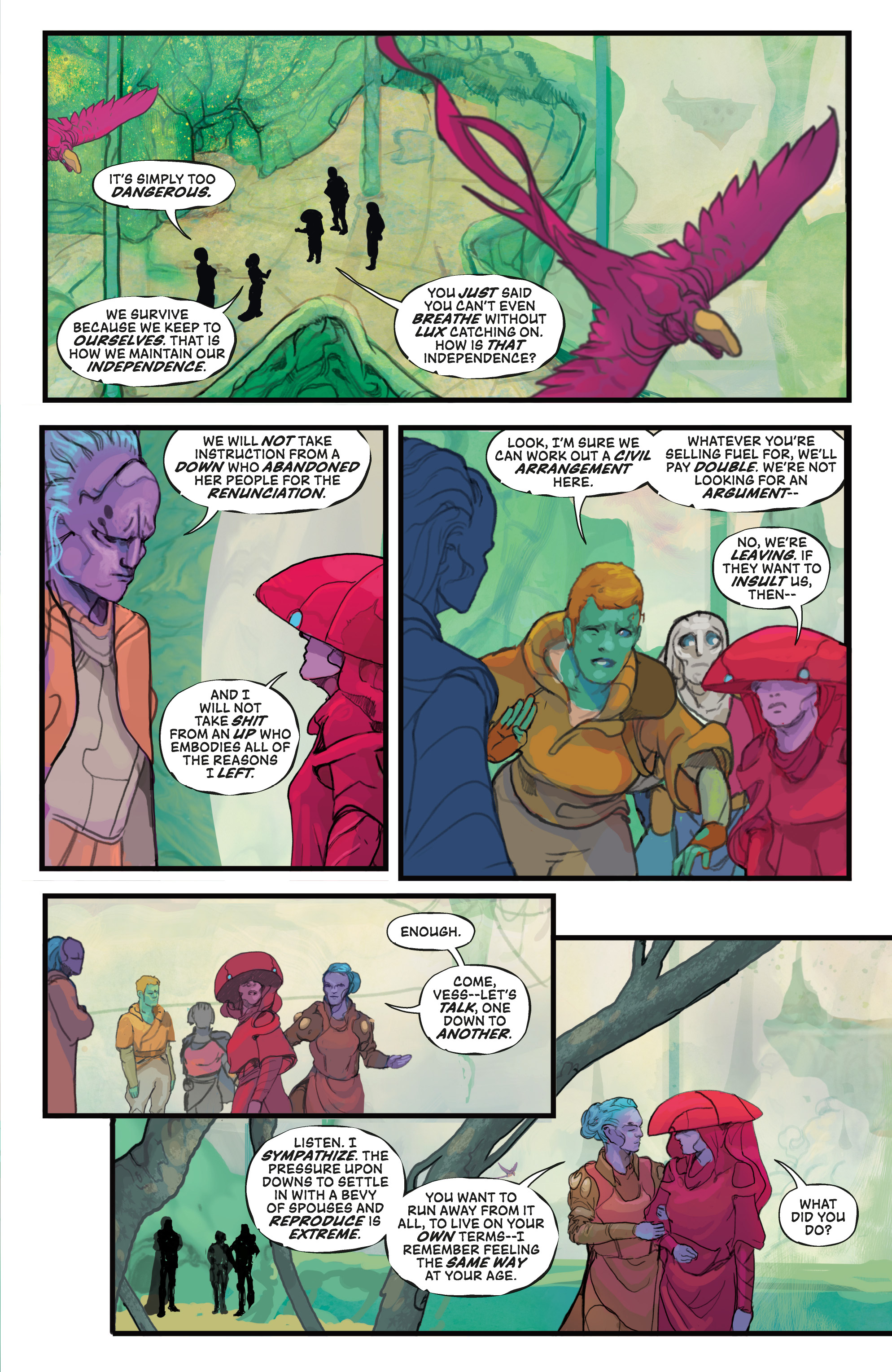 Read online Invisible Kingdom comic -  Issue #6 - 7