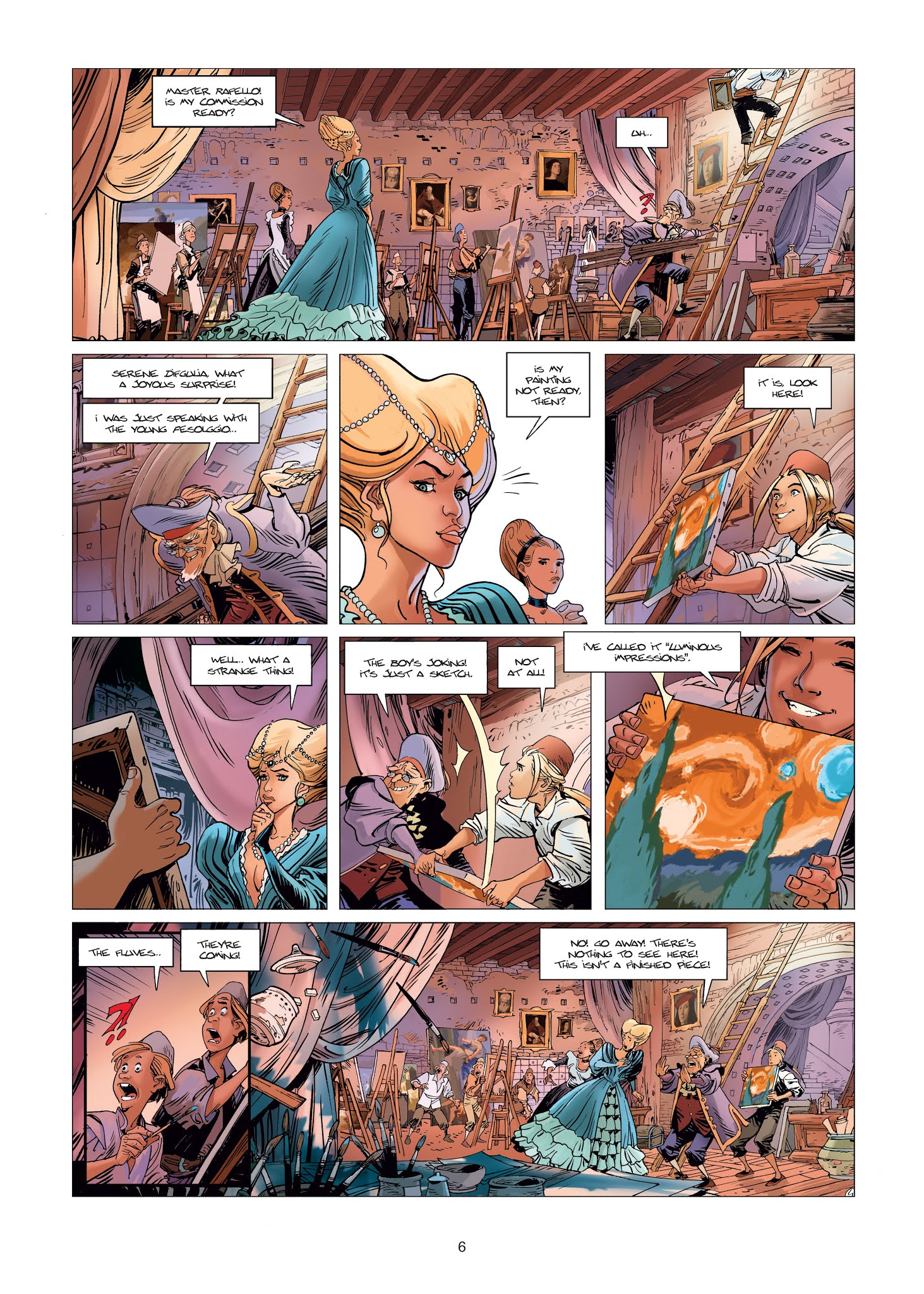Read online Sangre Vol. 1: Sangre the Survivor comic -  Issue #2 - 6