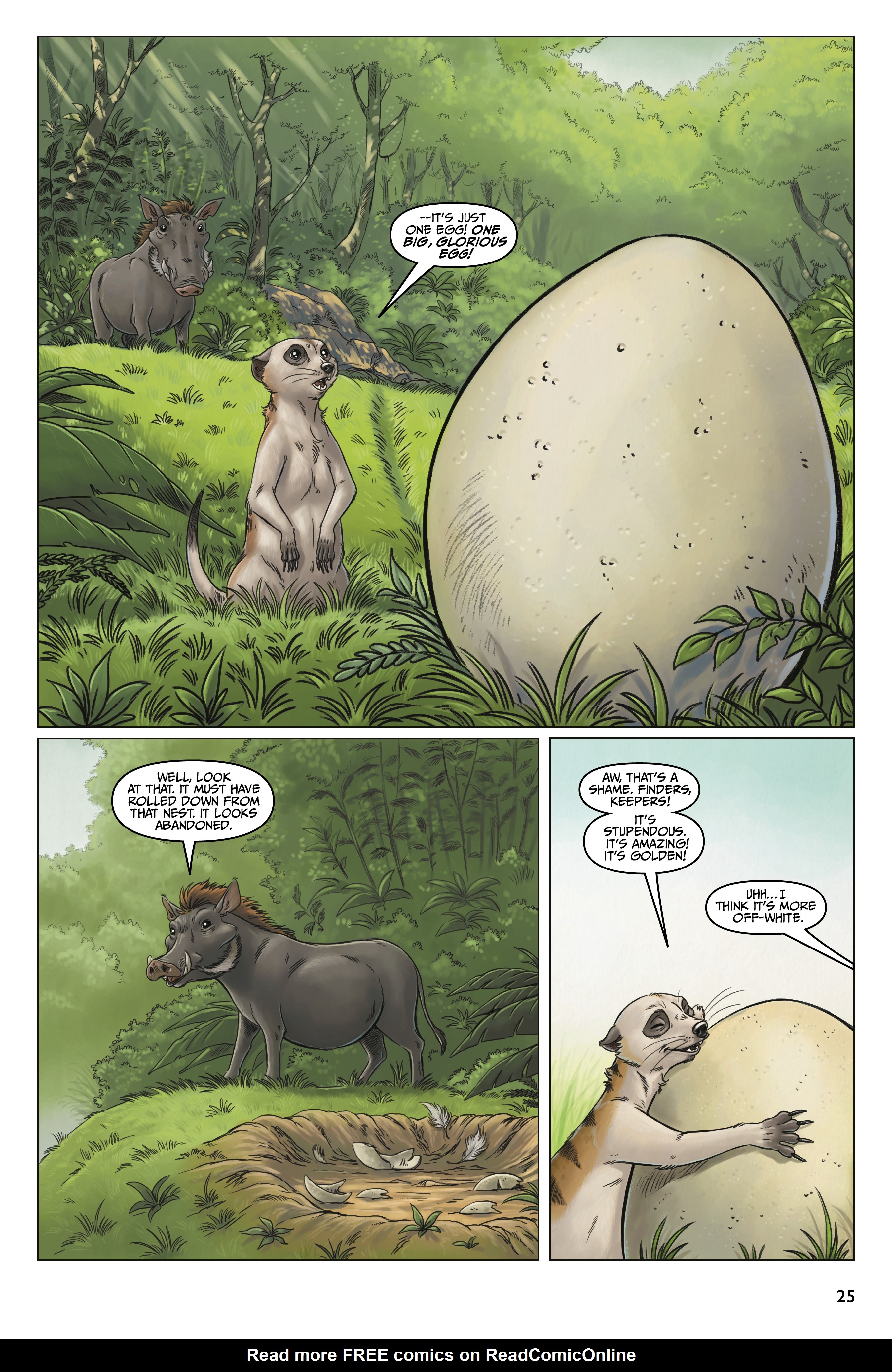 Read online Disney The Lion King: Wild Schemes and Catastrophes comic -  Issue # TPB - 26