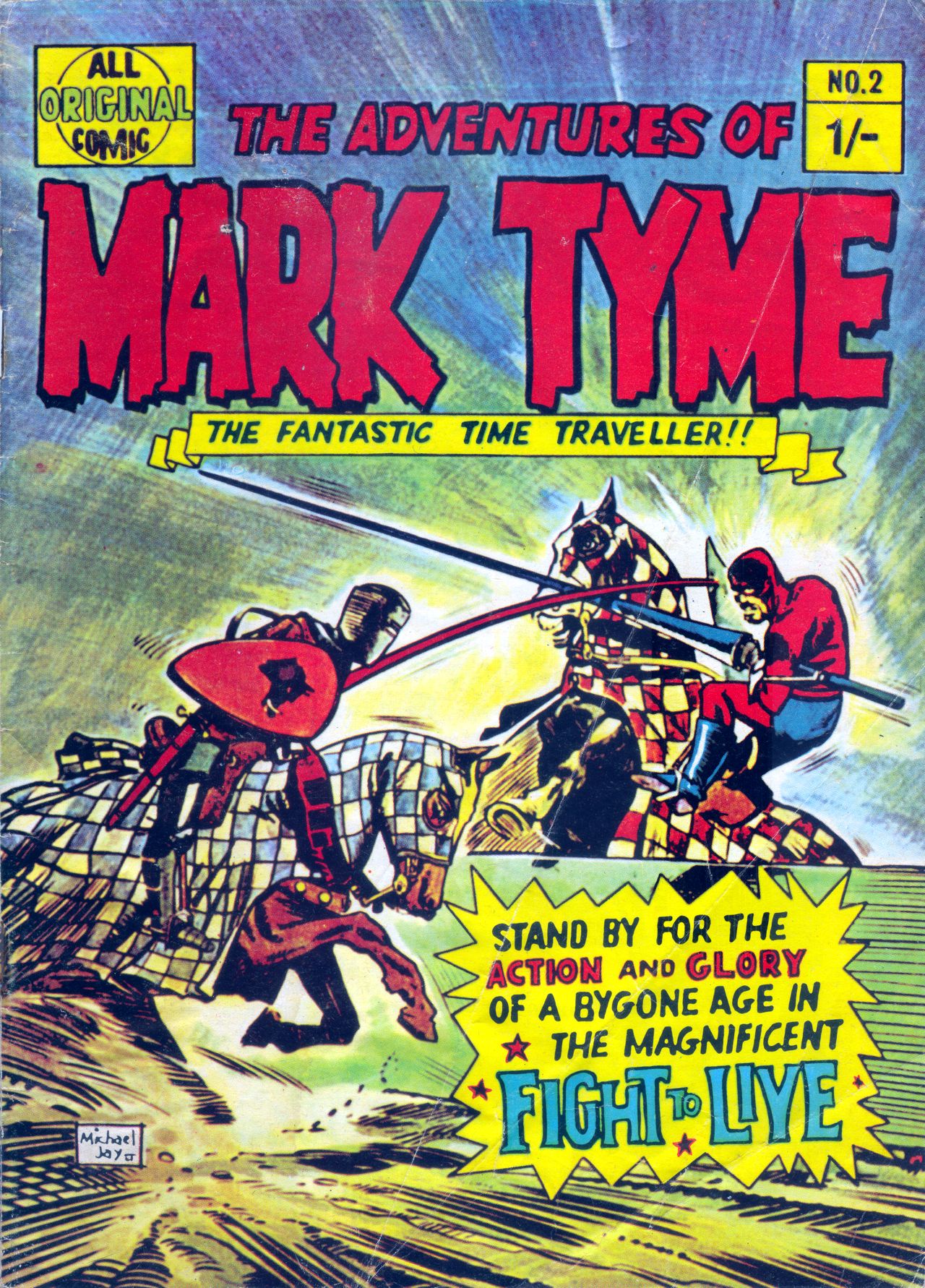 Read online Mark Tyme comic -  Issue #2 - 1