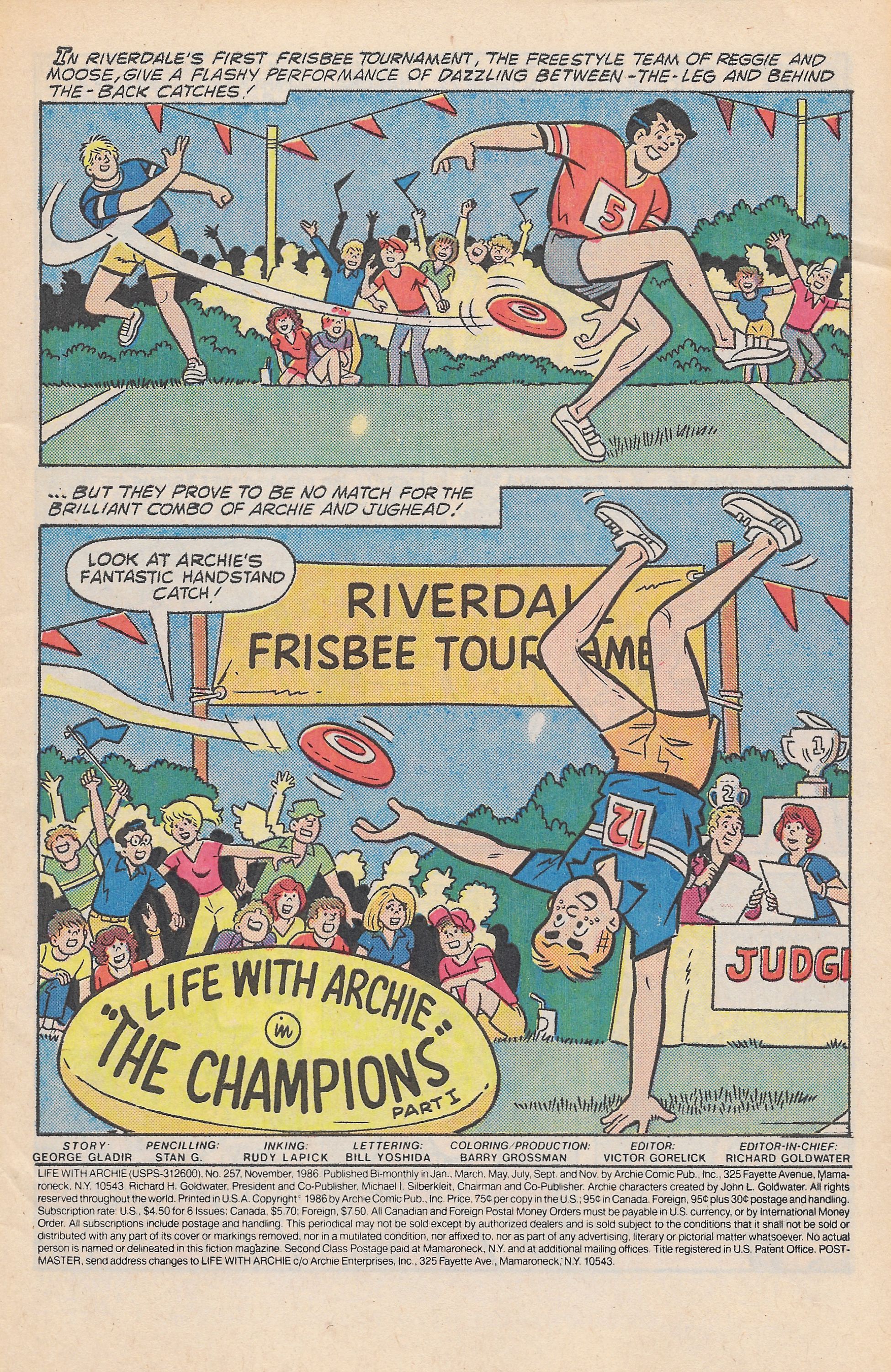 Read online Life With Archie (1958) comic -  Issue #257 - 3