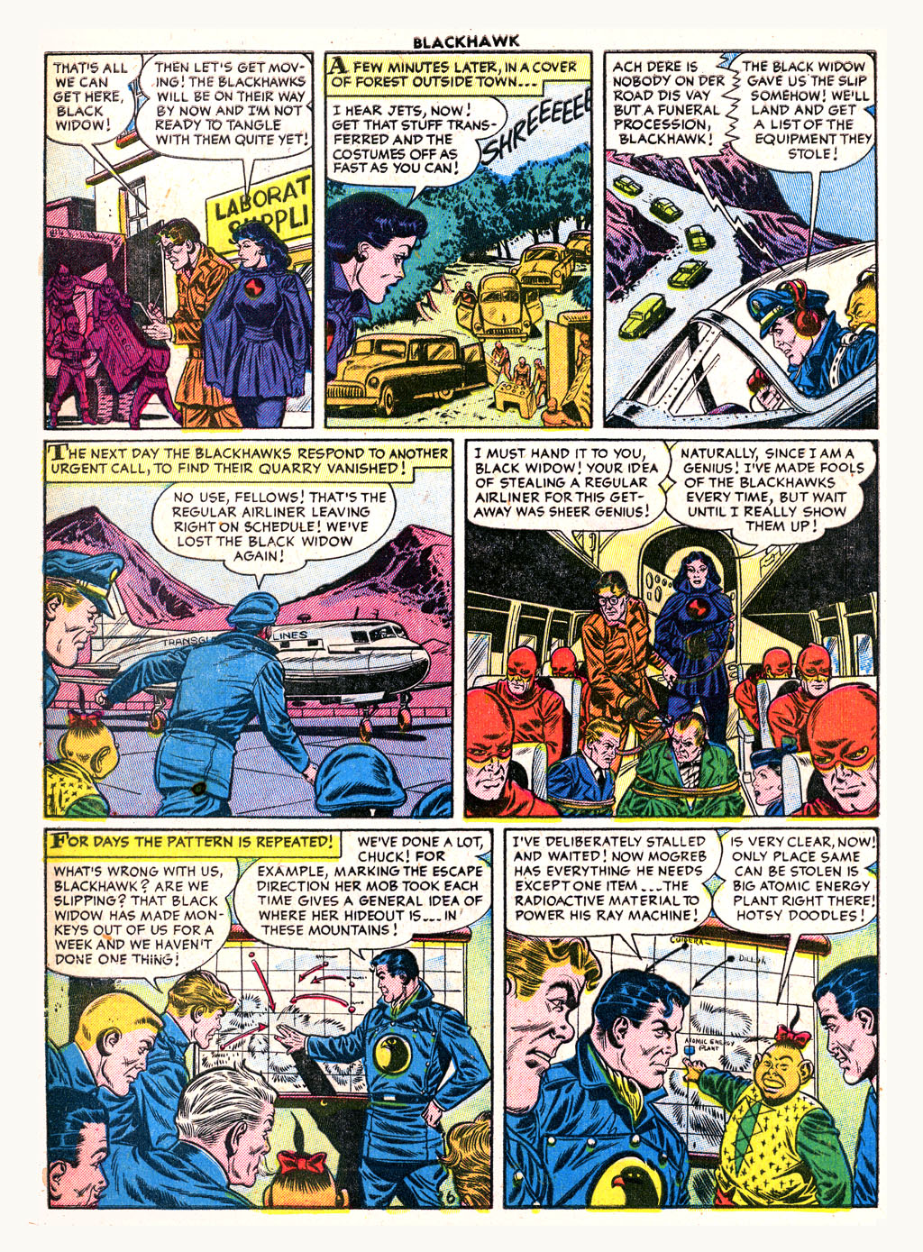 Read online Blackhawk (1957) comic -  Issue #94 - 8