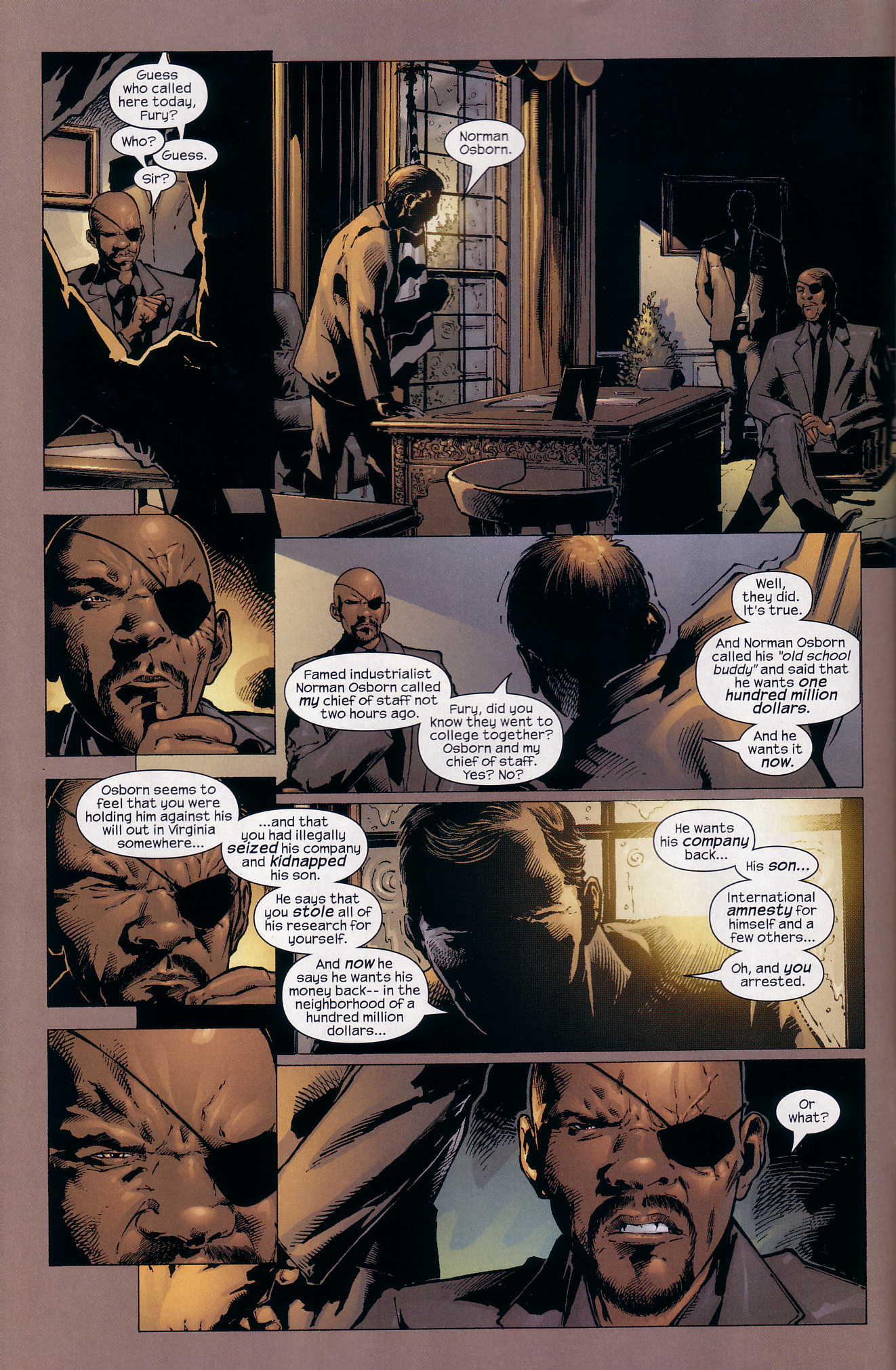 Read online Ultimate Six comic -  Issue #4 - 5
