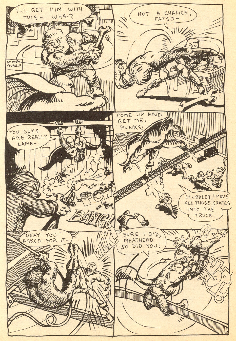 Read online Captain Guts comic -  Issue #1 - 8