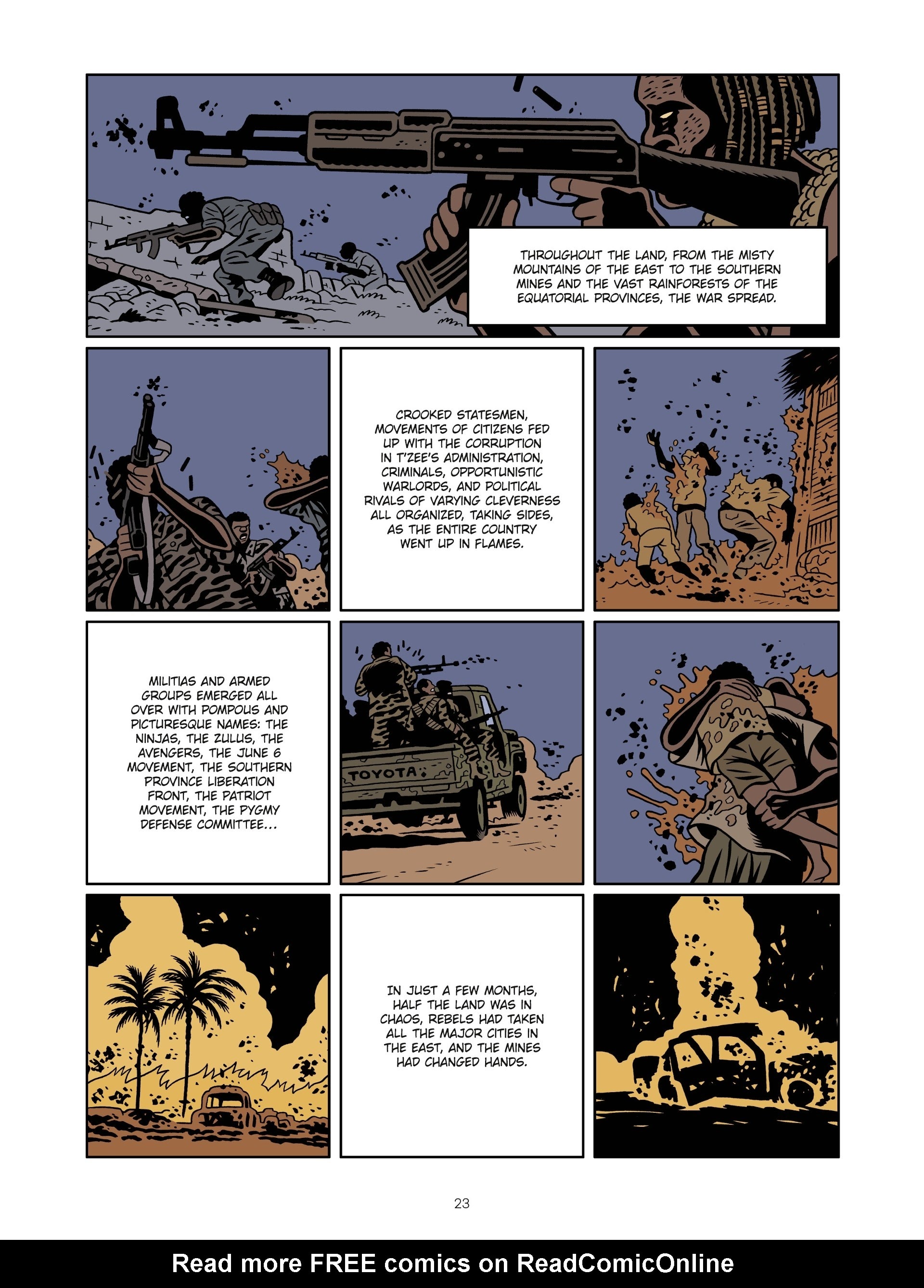 Read online T'Zee: An African Tragedy comic -  Issue # TPB (Part 1) - 23