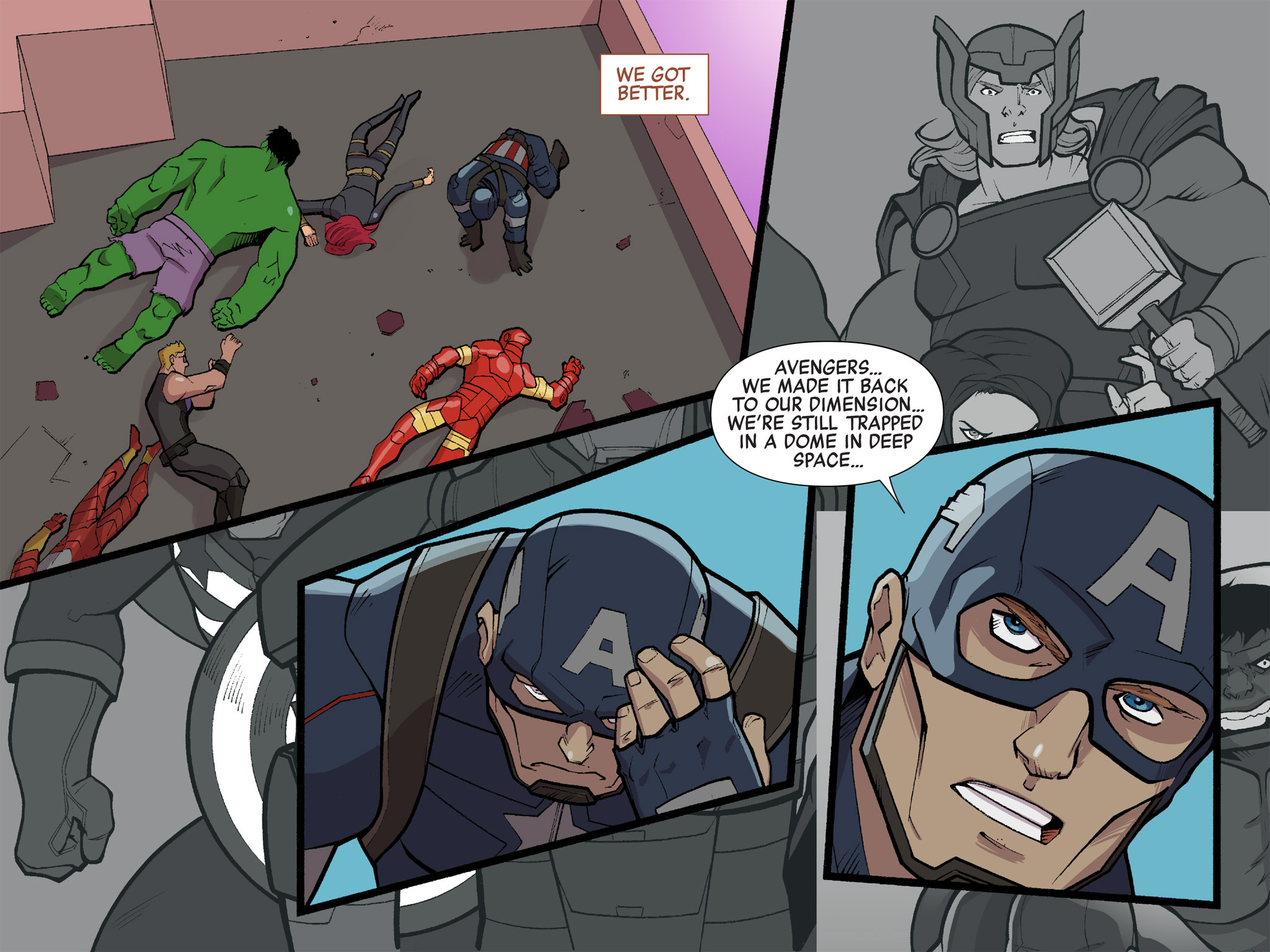 Read online Marvel Universe Avengers Infinite Comic comic -  Issue #5 - 4