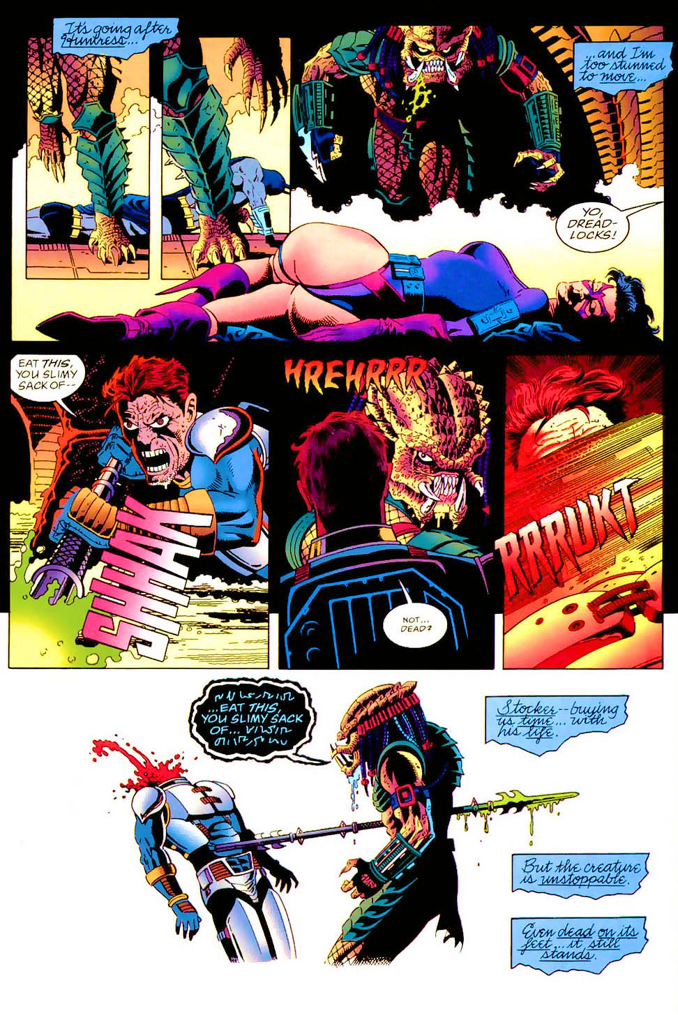 Read online Batman Versus Predator II: Bloodmatch comic -  Issue #4 - 24