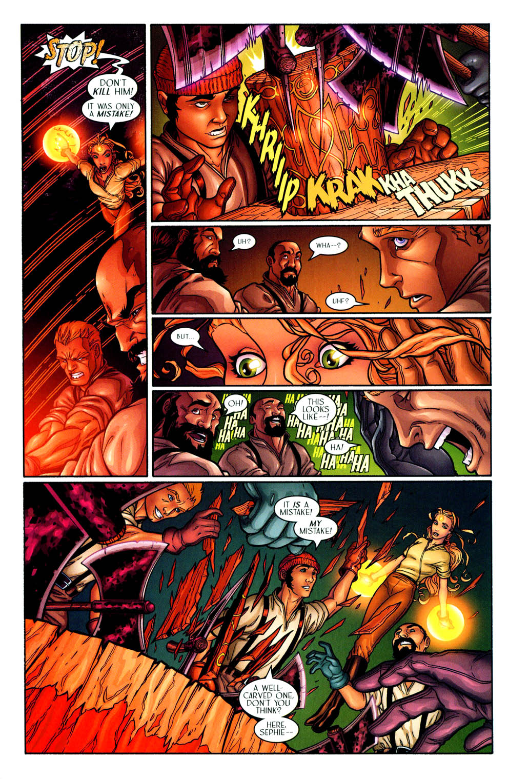 Read online Meridian comic -  Issue #11 - 12