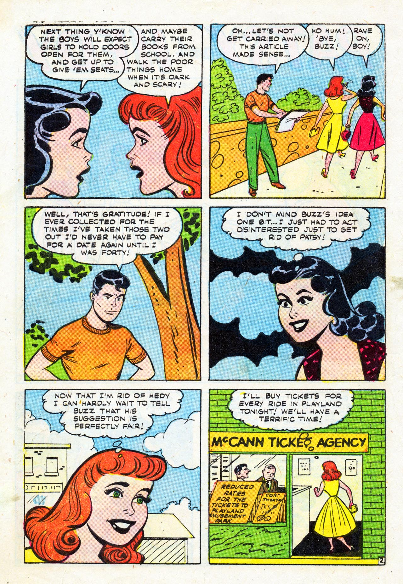 Read online Patsy and Hedy comic -  Issue #40 - 4