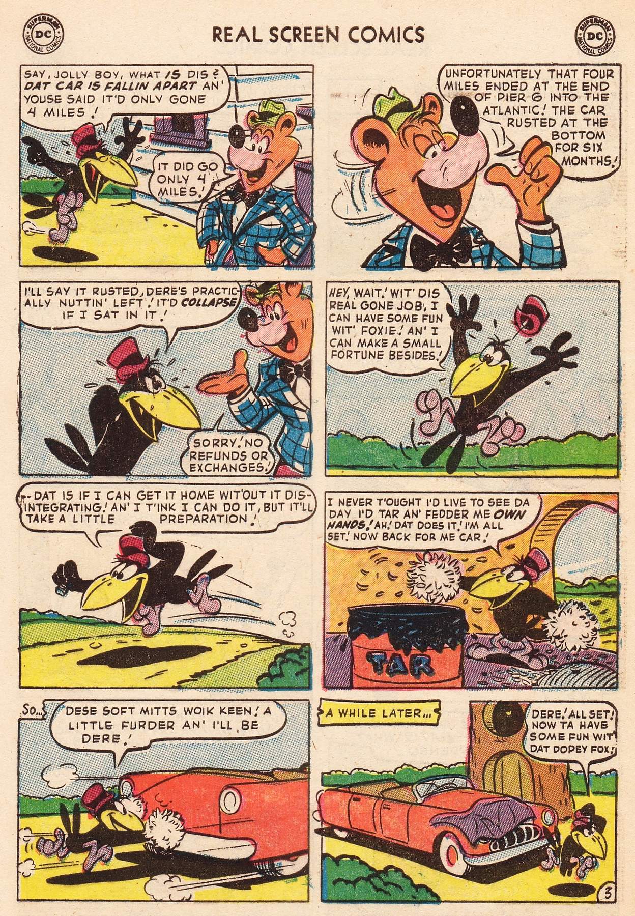 Read online Real Screen Comics comic -  Issue #57 - 5