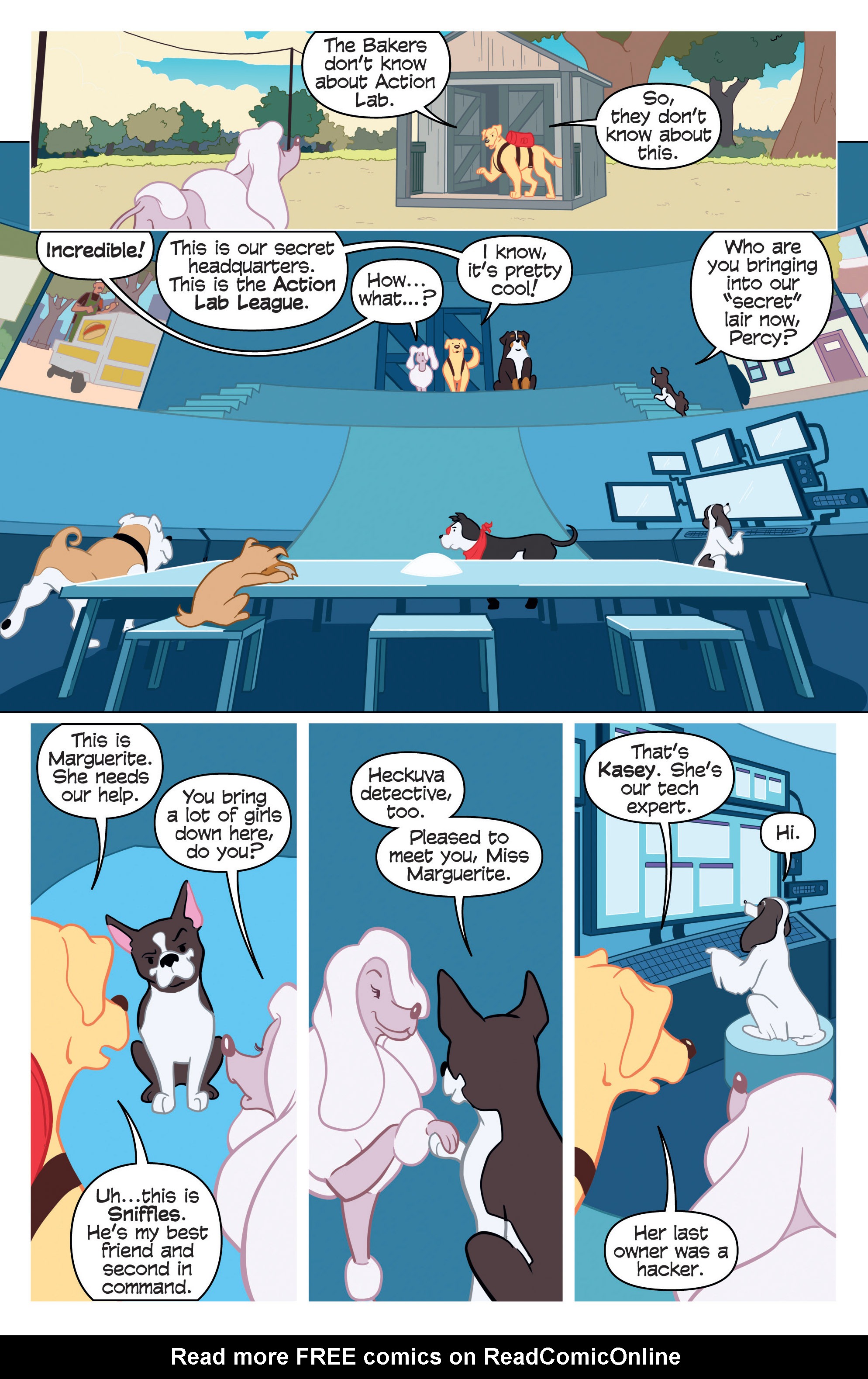 Read online Action Lab, Dog of Wonder comic -  Issue #2 - 6