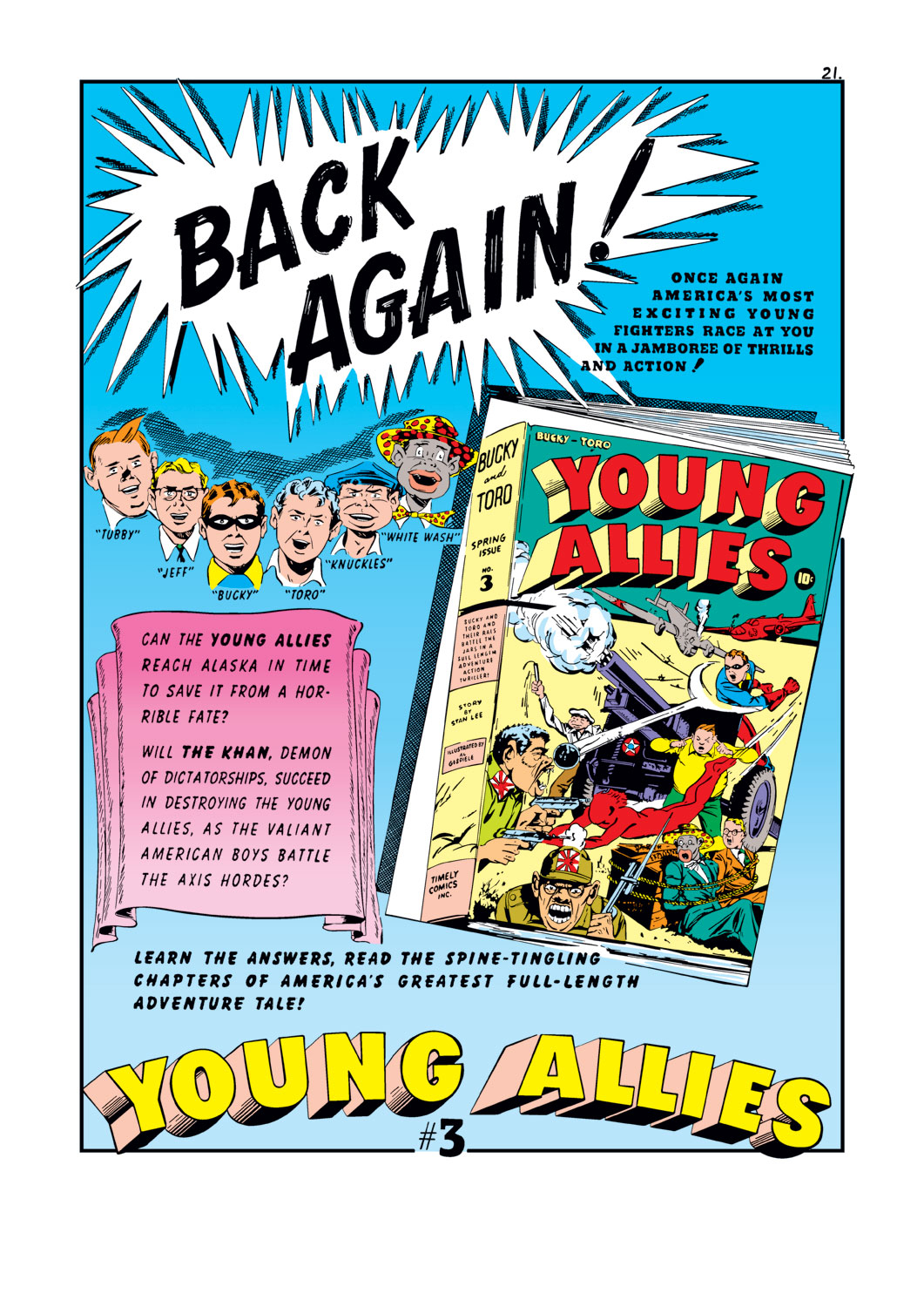 Read online Captain America Comics comic -  Issue #14 - 23