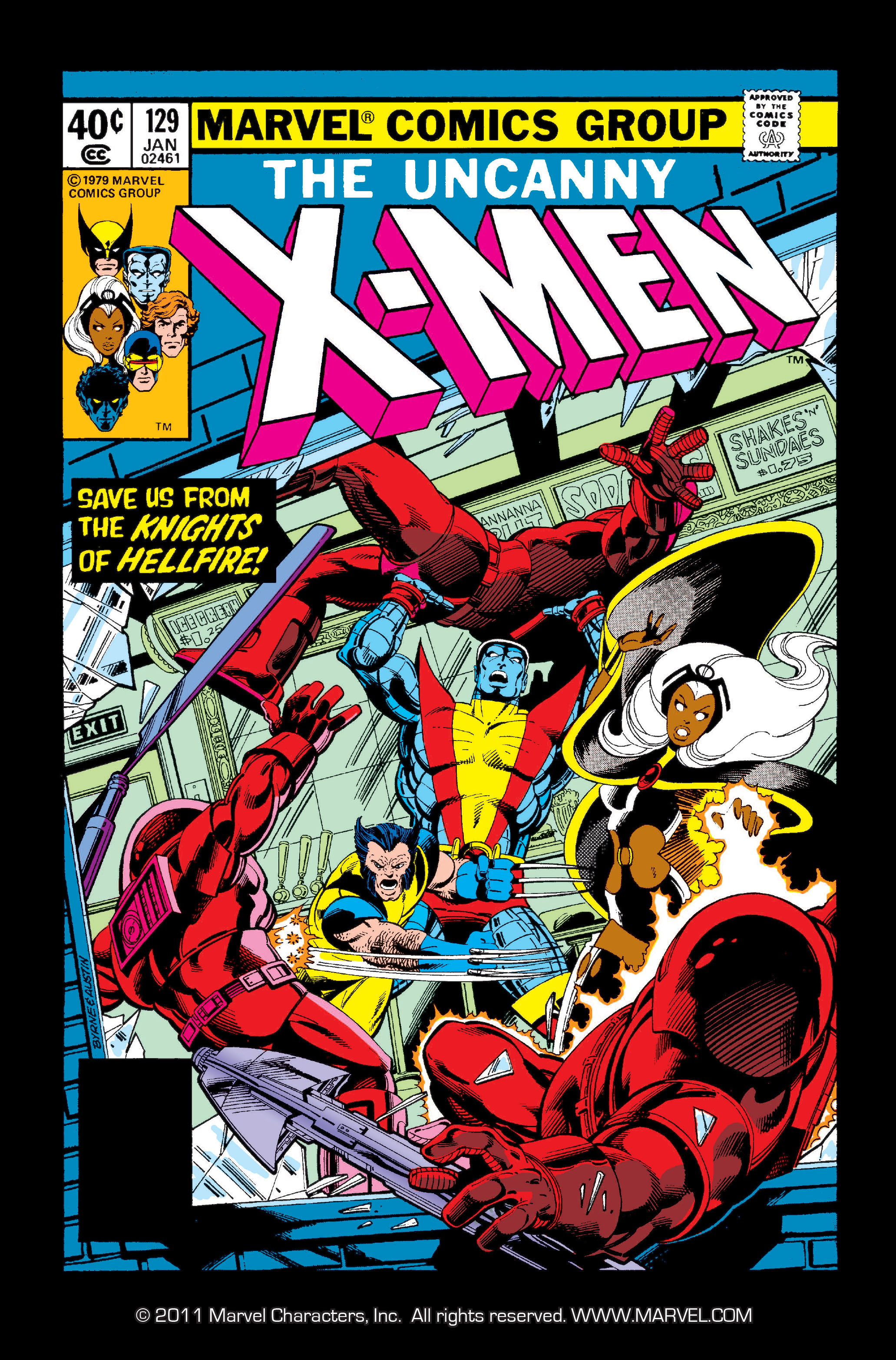 Read online Uncanny X-Men (1963) comic -  Issue #129 - 1