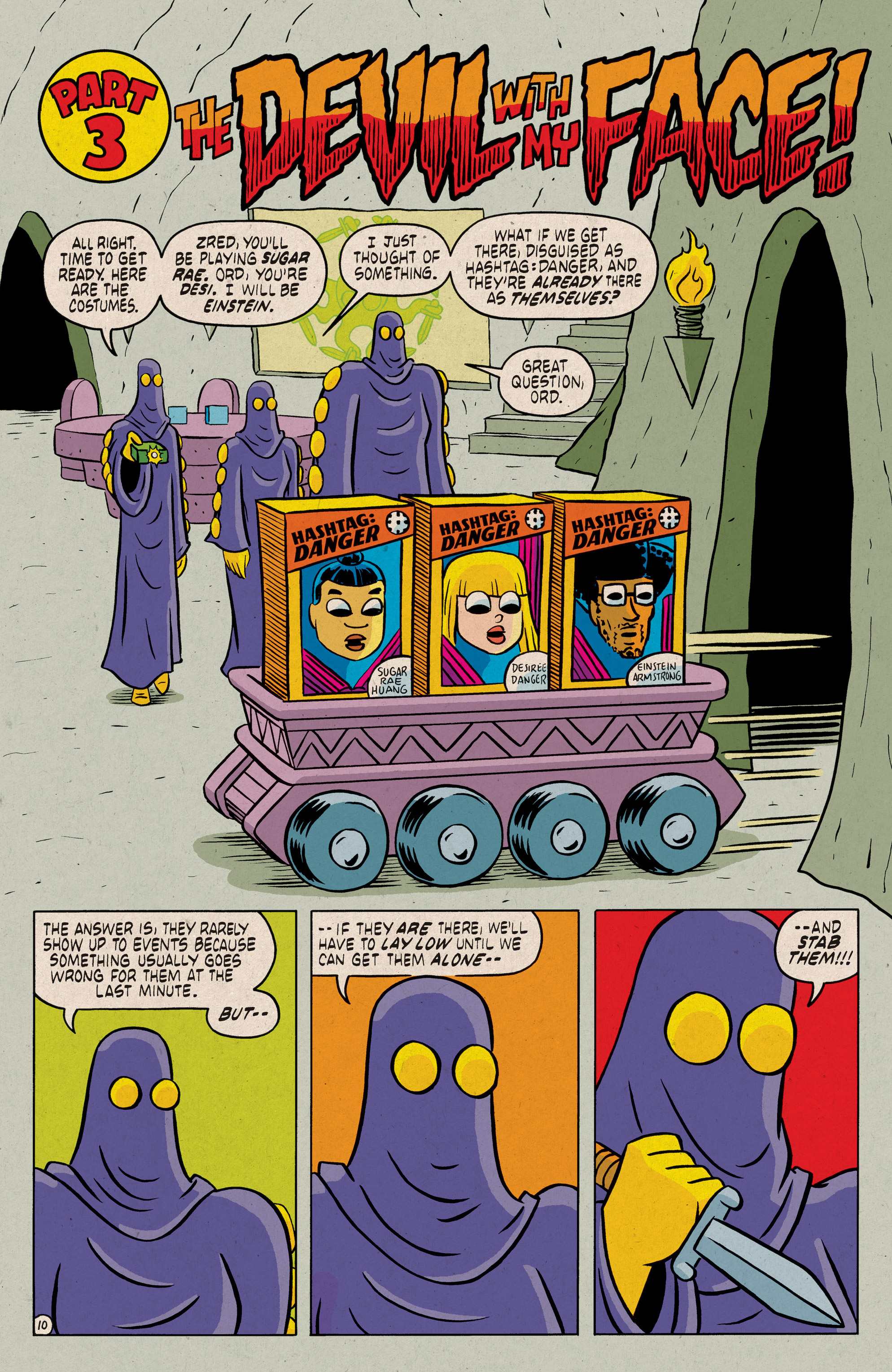 Read online Hashtag Danger comic -  Issue #4 - 12