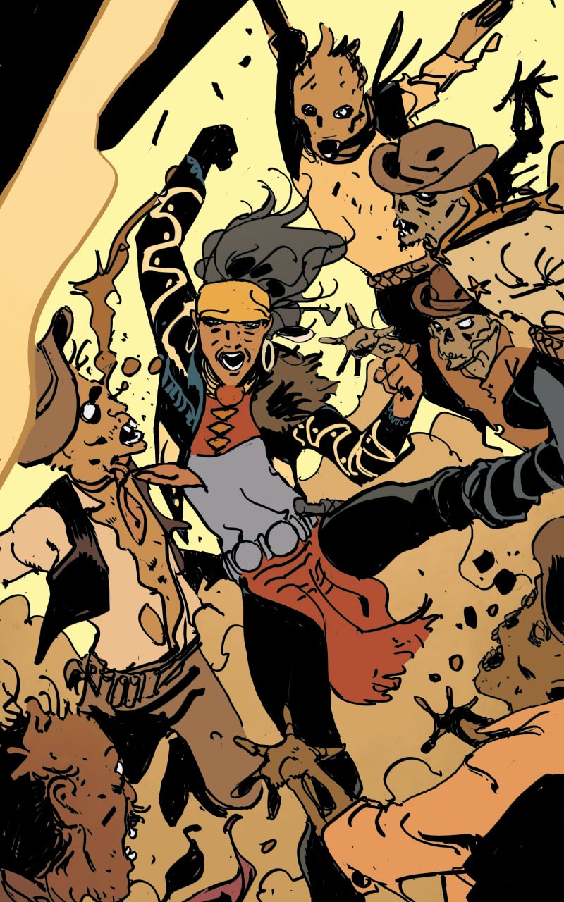 Read online Ghost Rider: Kushala Infinity Comic comic -  Issue #7 - 89