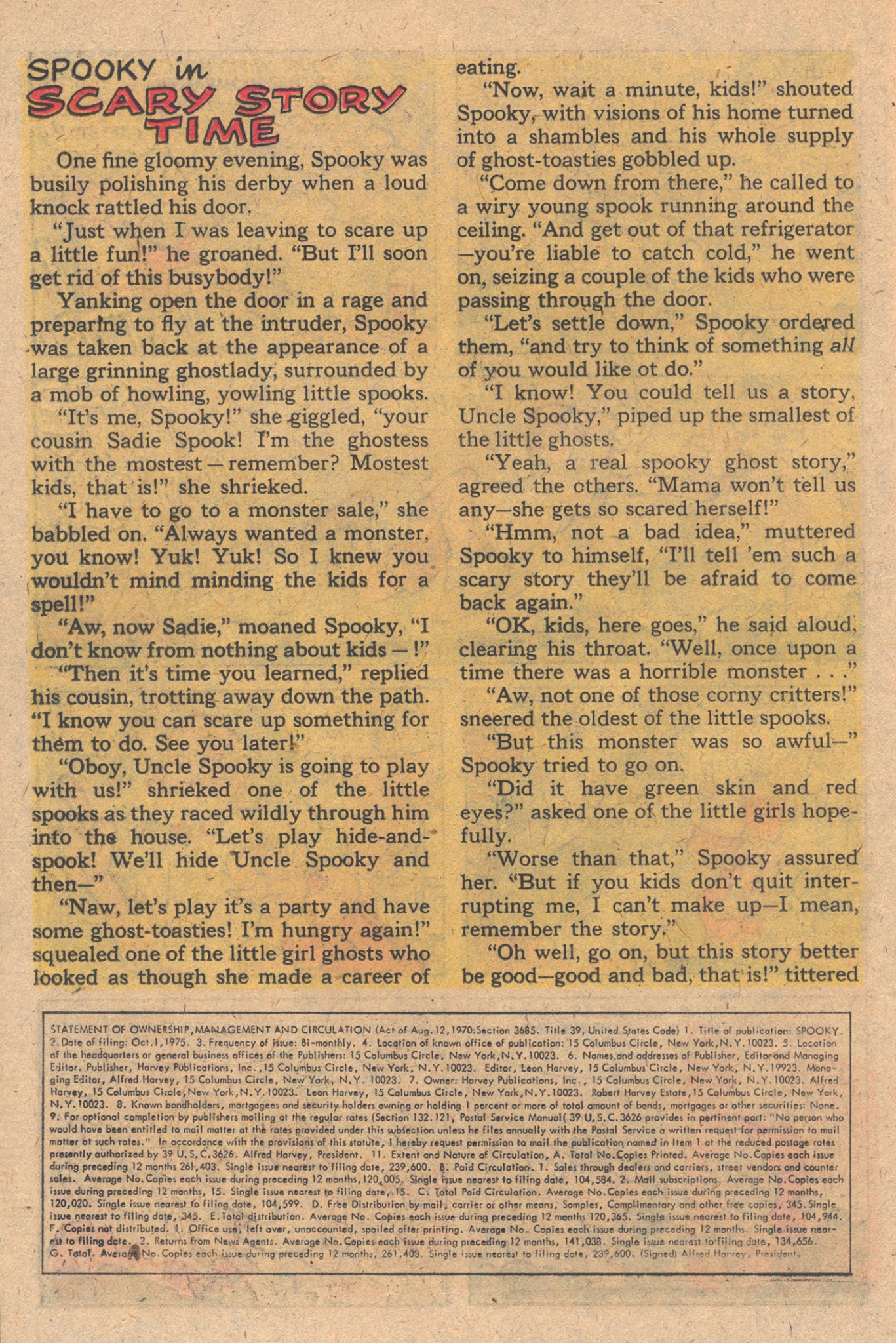 Read online Spooky comic -  Issue #151 - 26