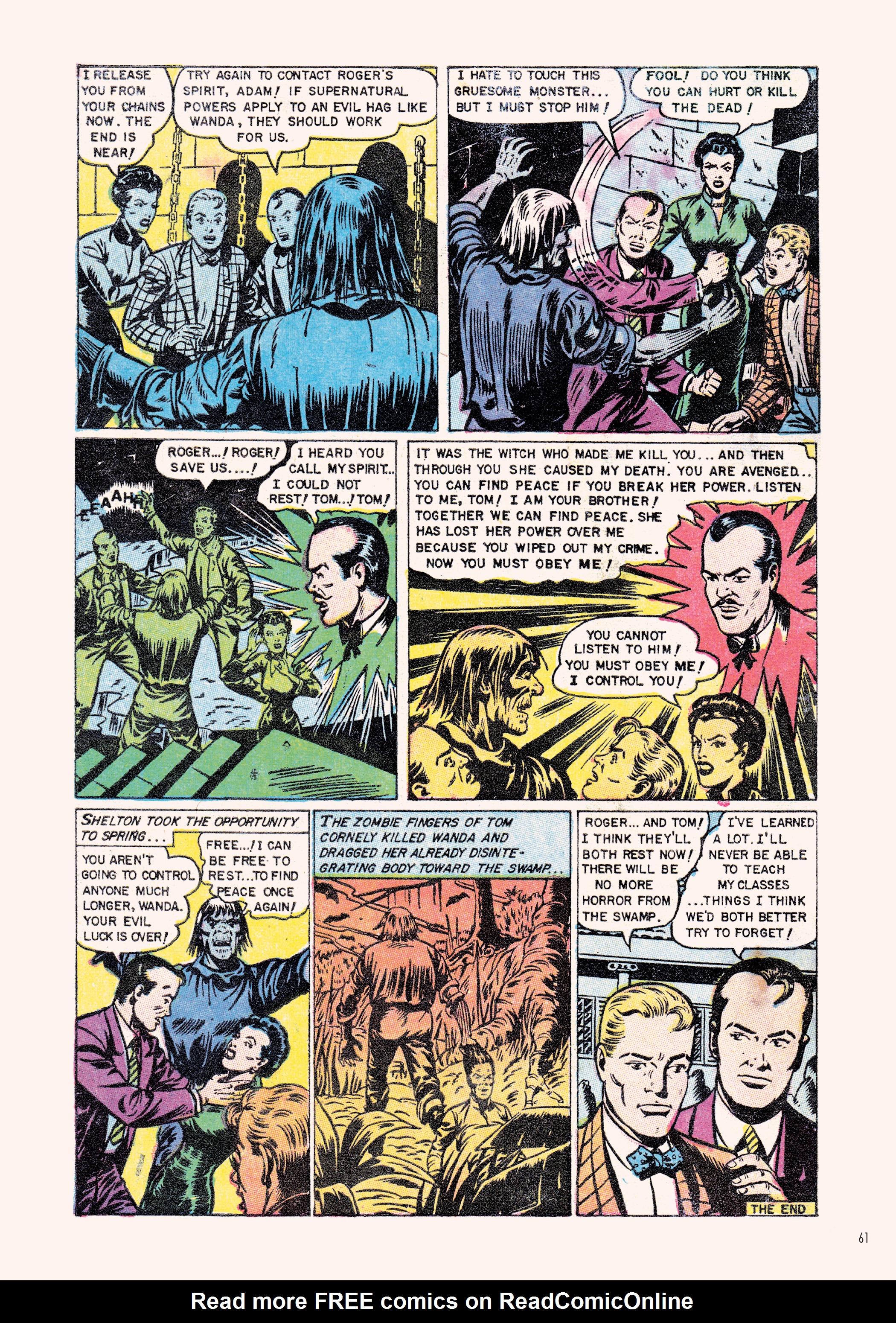Read online Classic Monsters of Pre-Code Horror Comics: Swamp Monsters comic -  Issue # TPB - 61