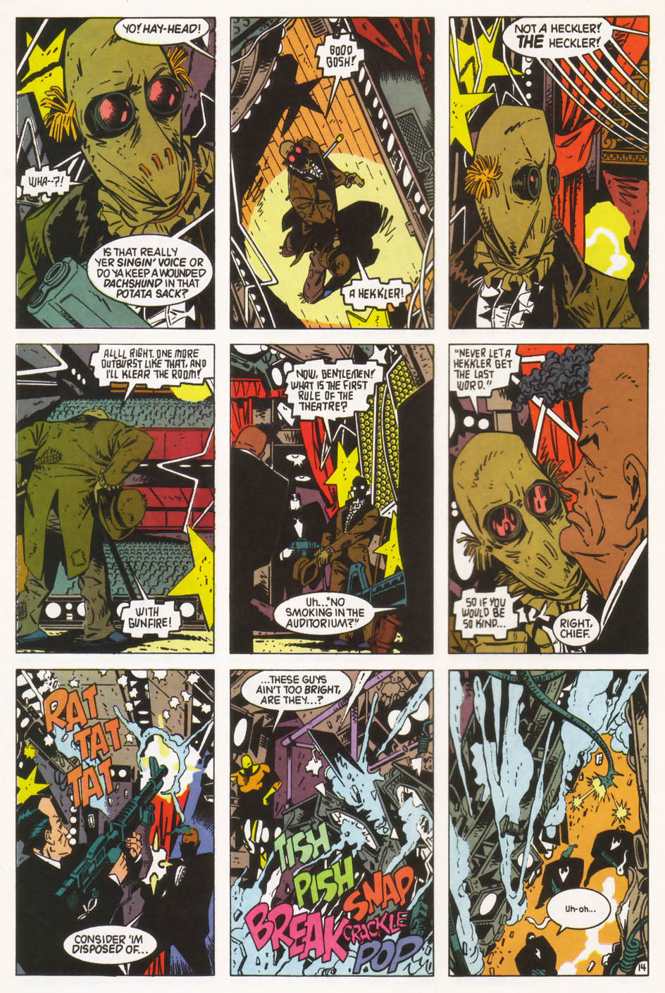 Read online Heckler comic -  Issue #5 - 15