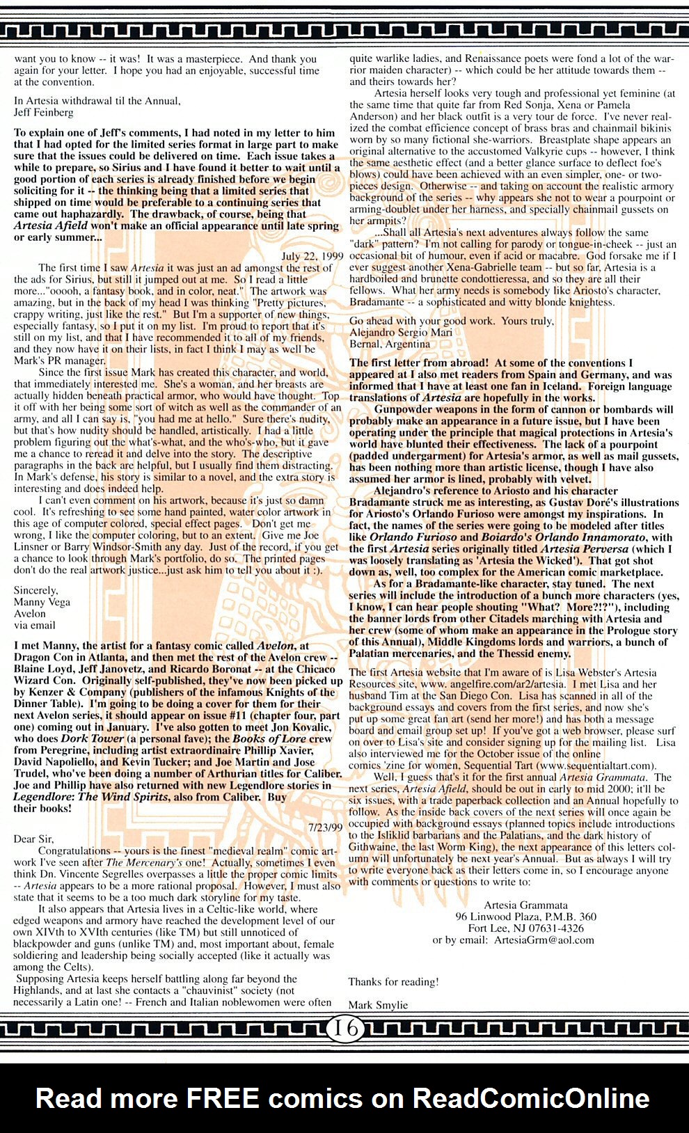 Read online Artesia comic -  Issue # _Annual 1 - 18