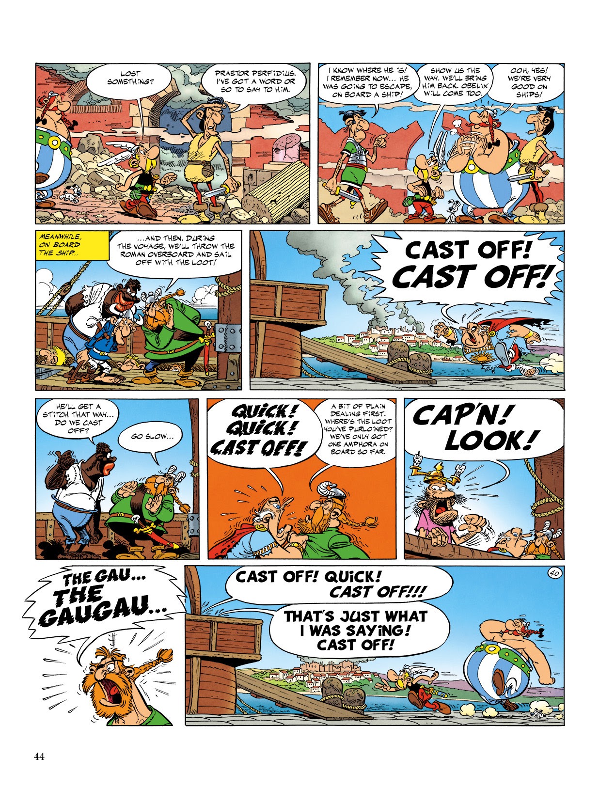 Read online Asterix comic -  Issue #20 - 45