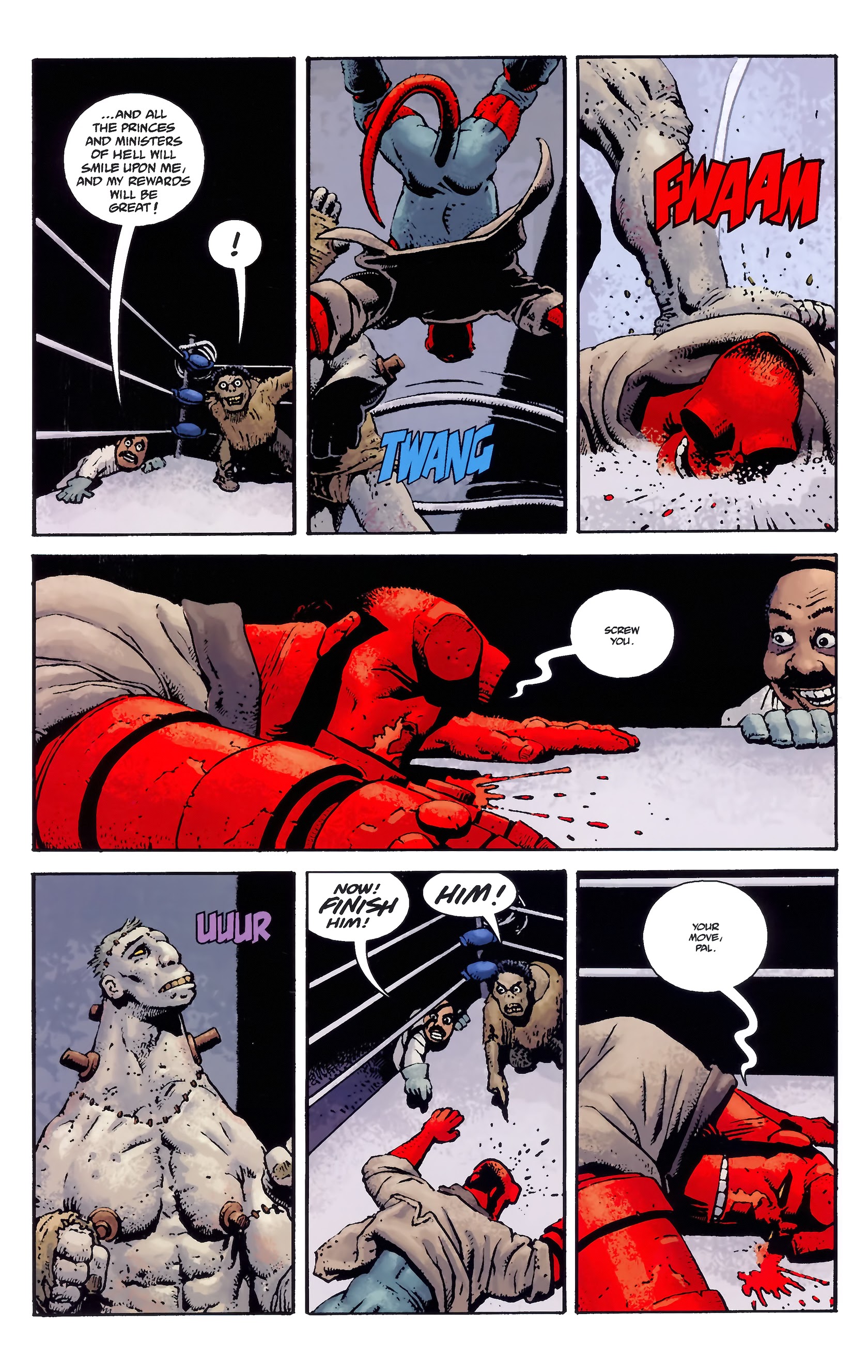 Read online Hellboy: House of the Living Dead comic -  Issue # TPB - 31