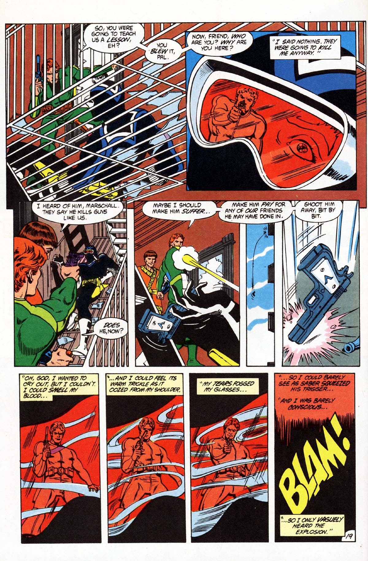 Read online Vigilante (1983) comic -  Issue #5 - 21
